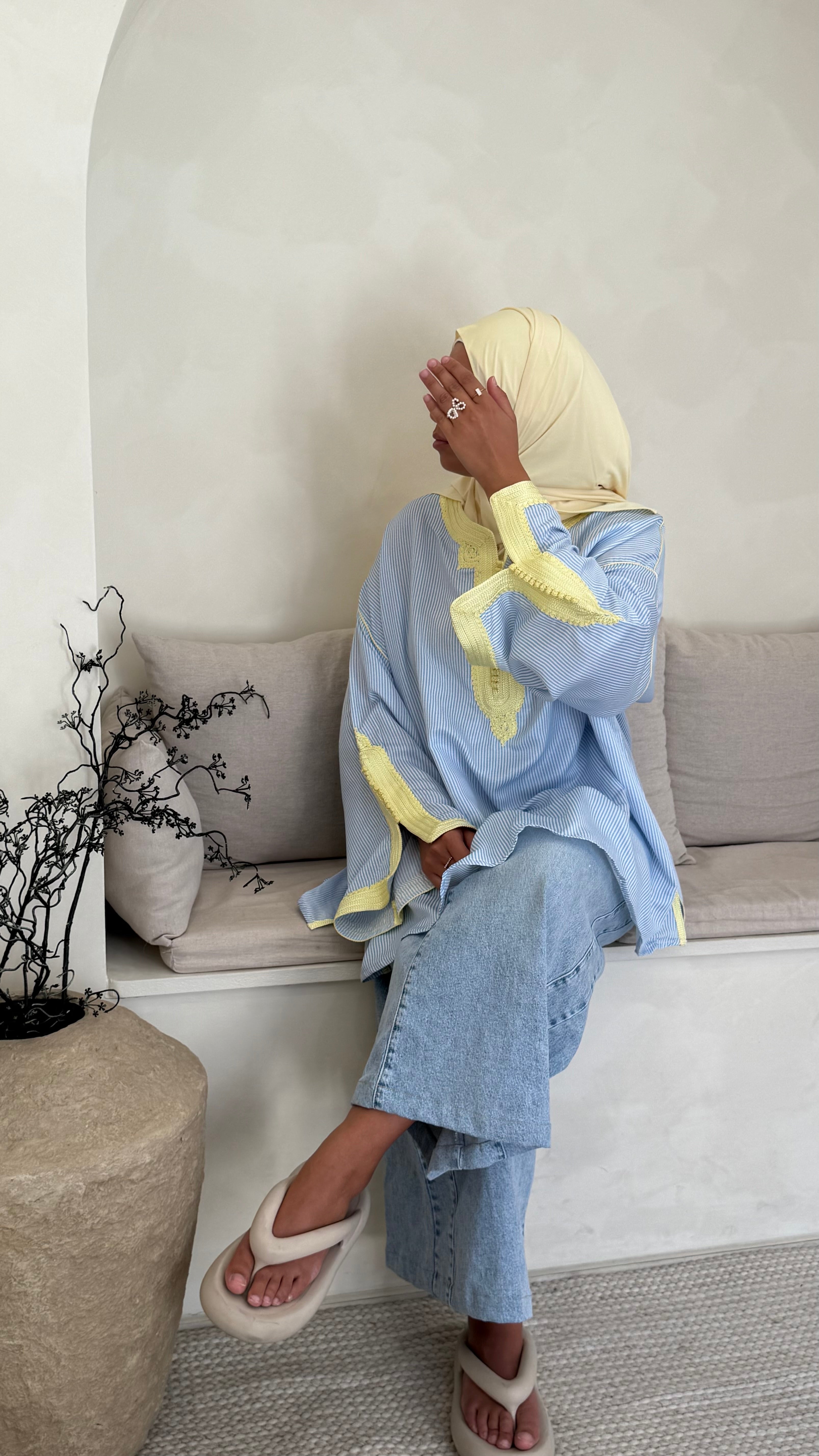 Blouse beldi Laymūn PRÉCOMMANDE