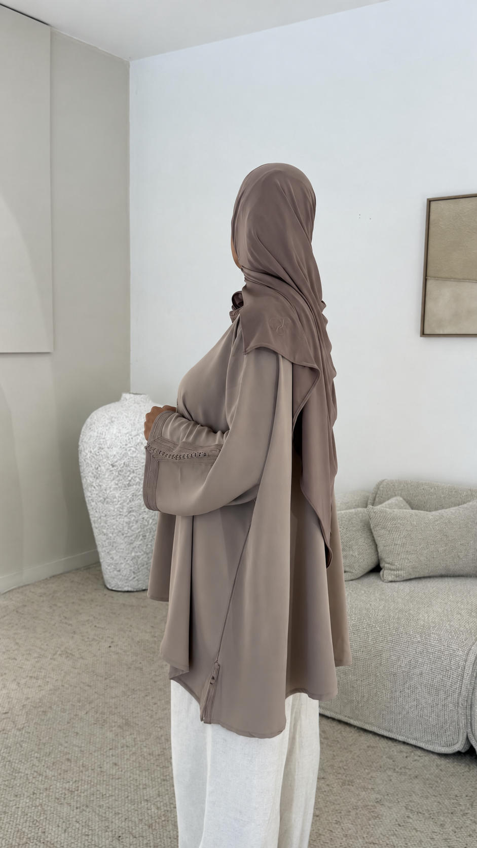 Blouse beldi QAHWA