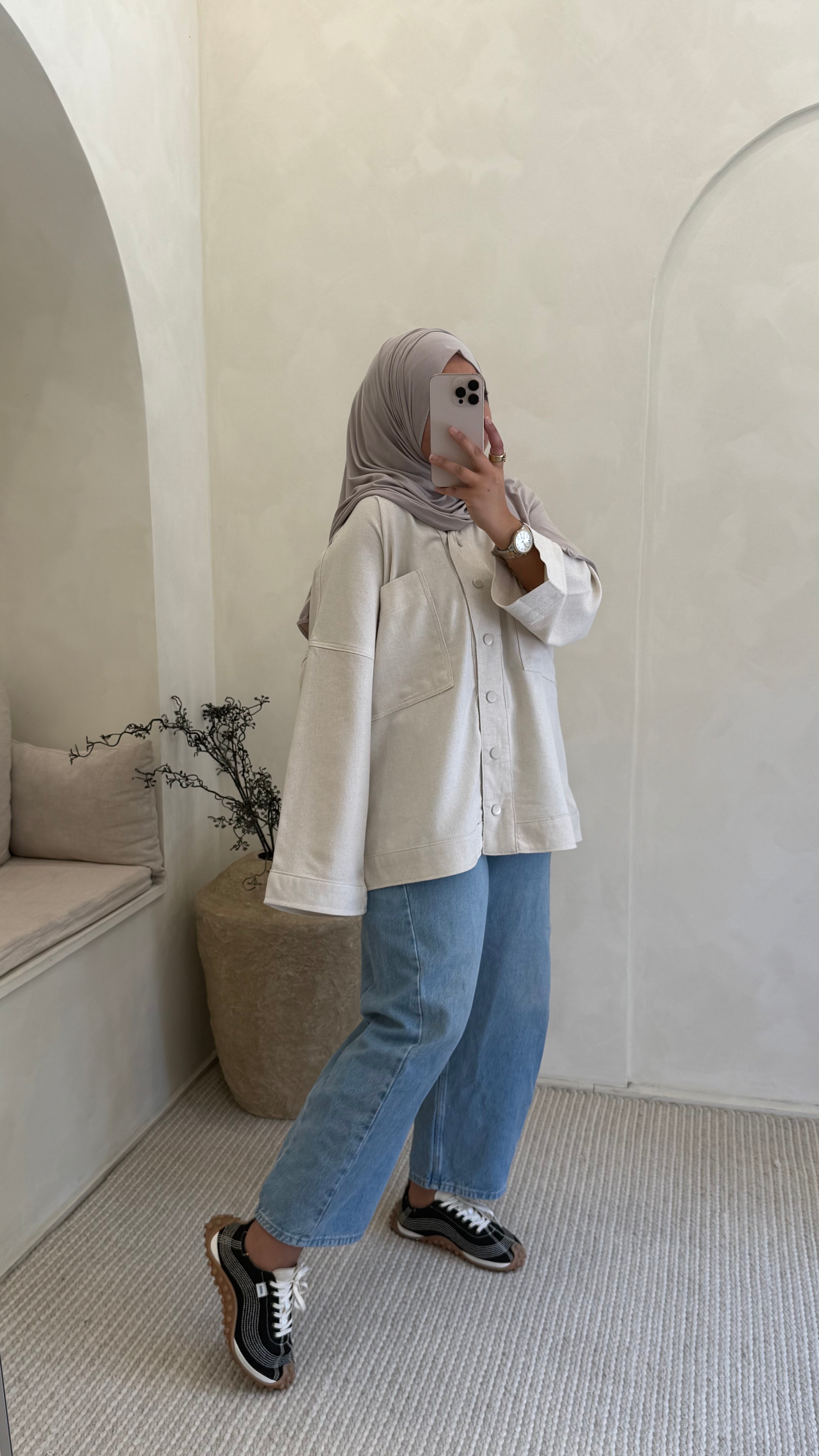 Veste Polene beige