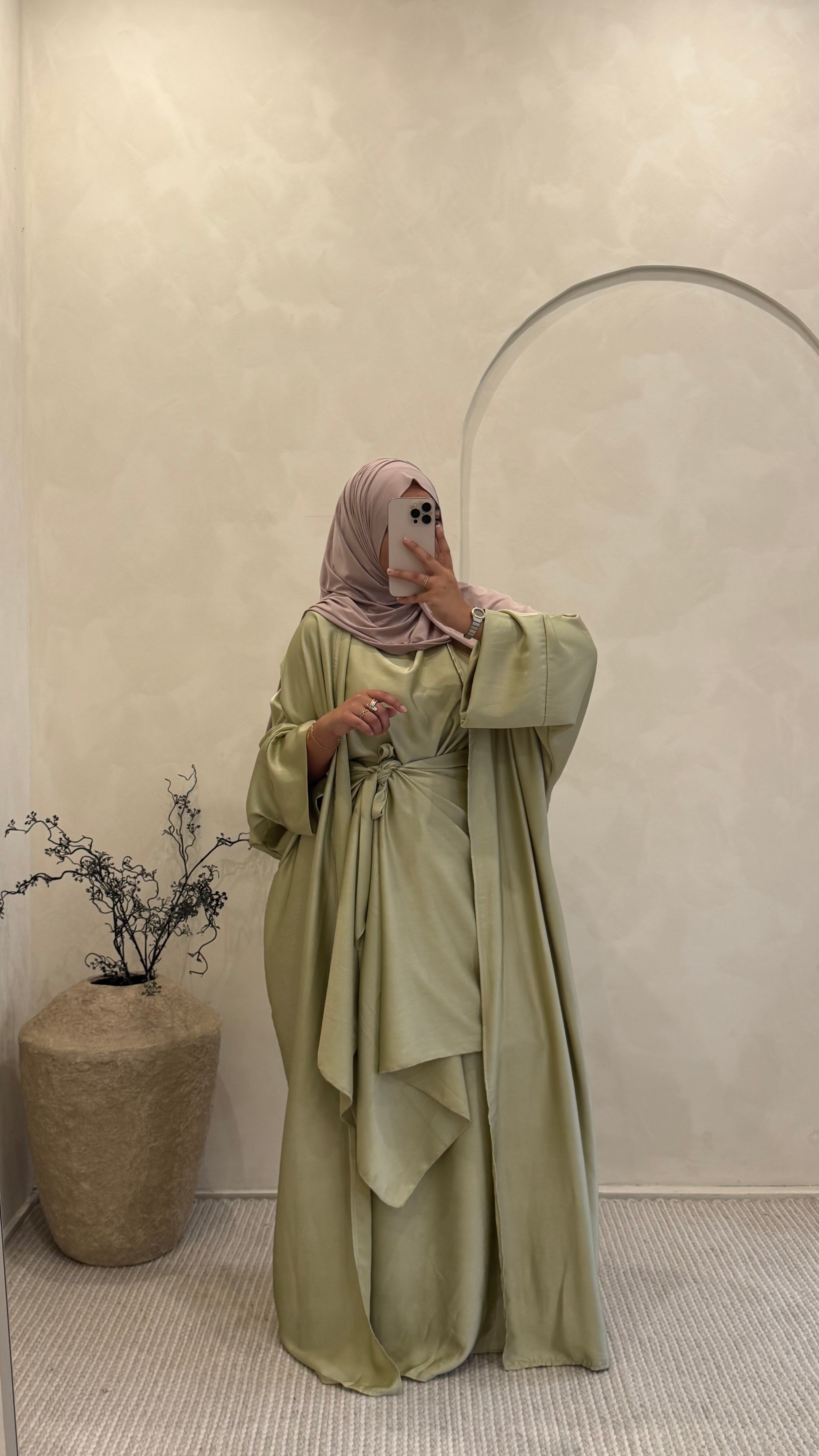 Set Aneya vert pomme