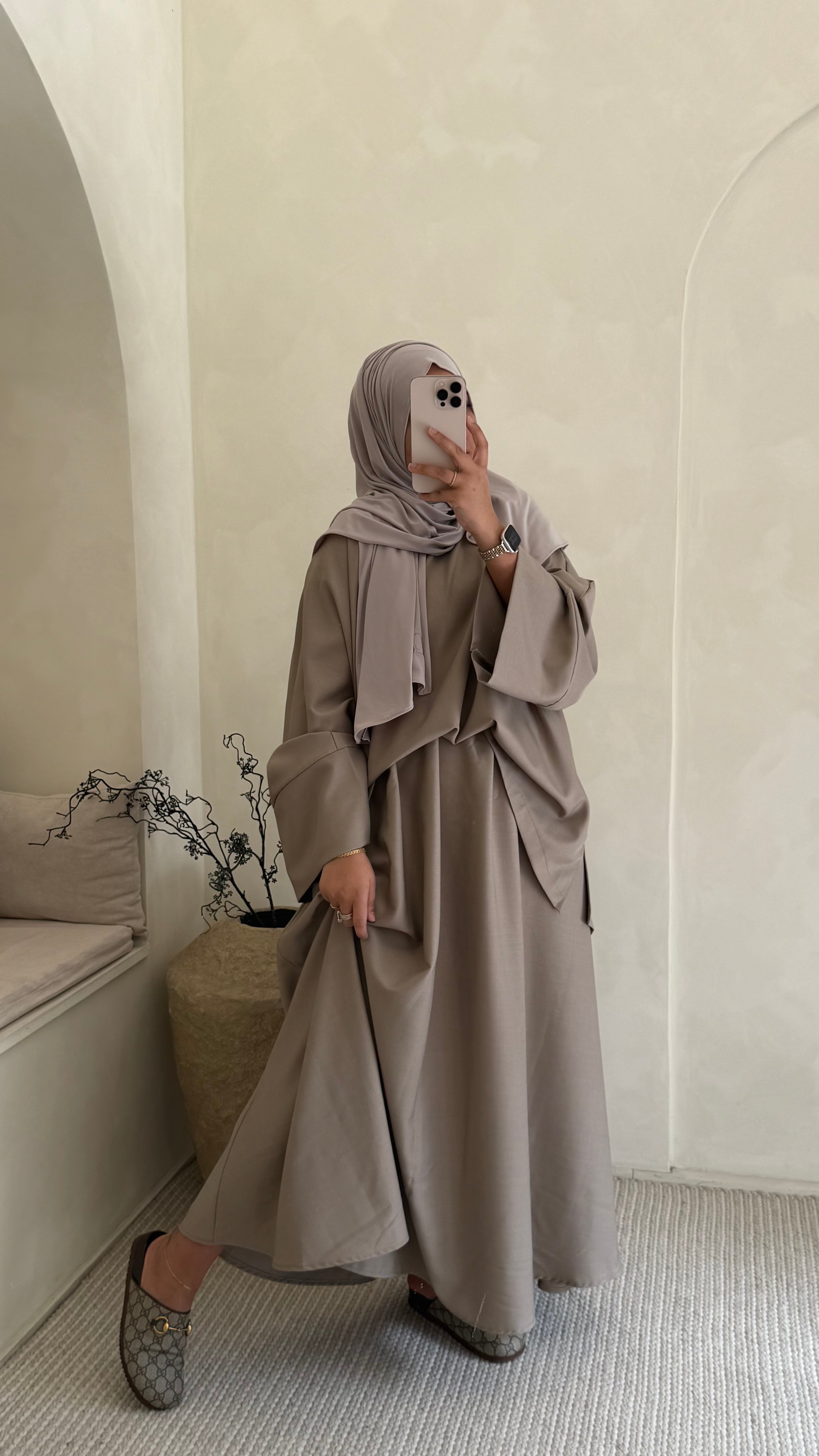 Ensemble Jupe Kaïa Taupe