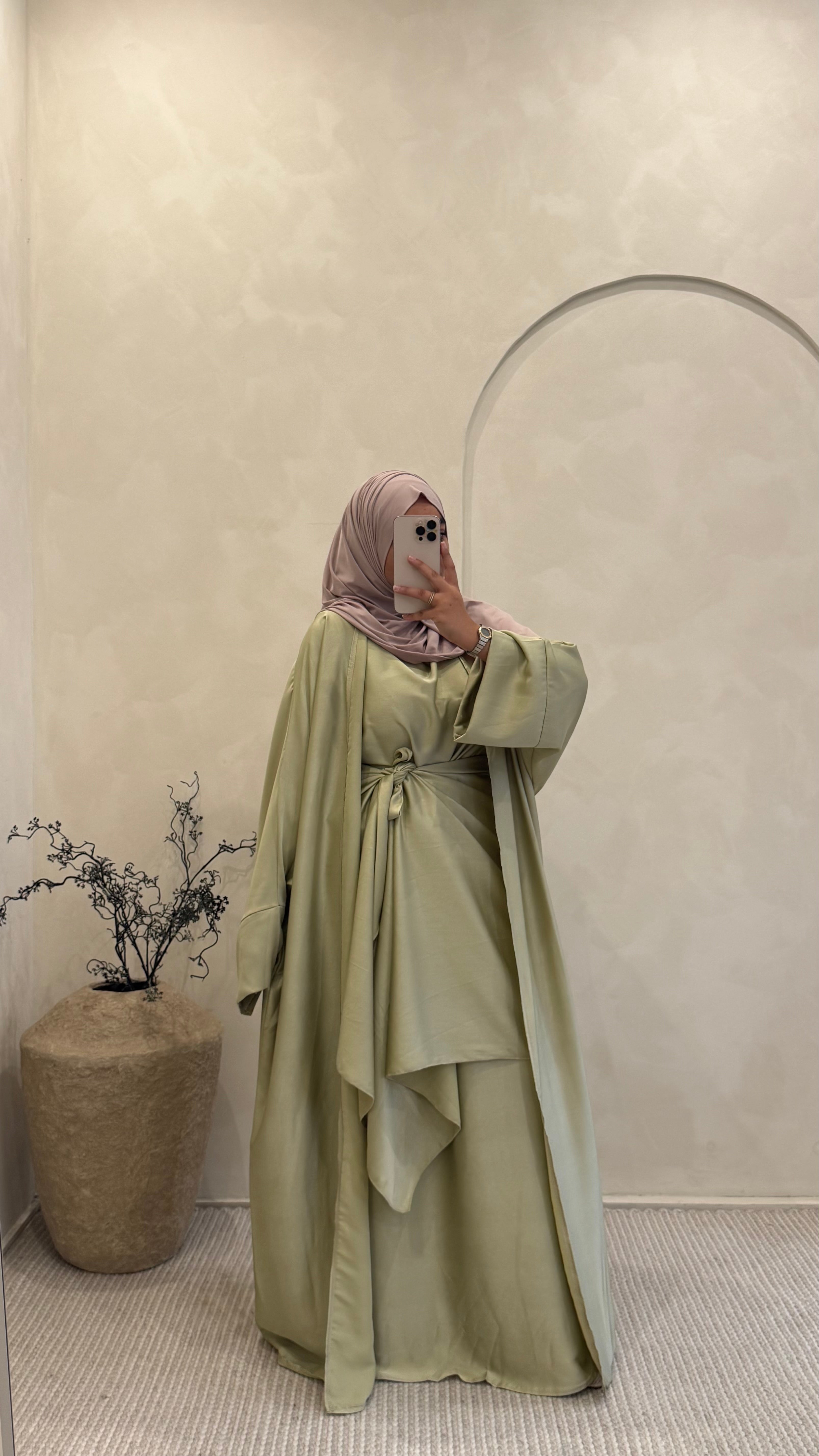 Set Aneya vert pomme