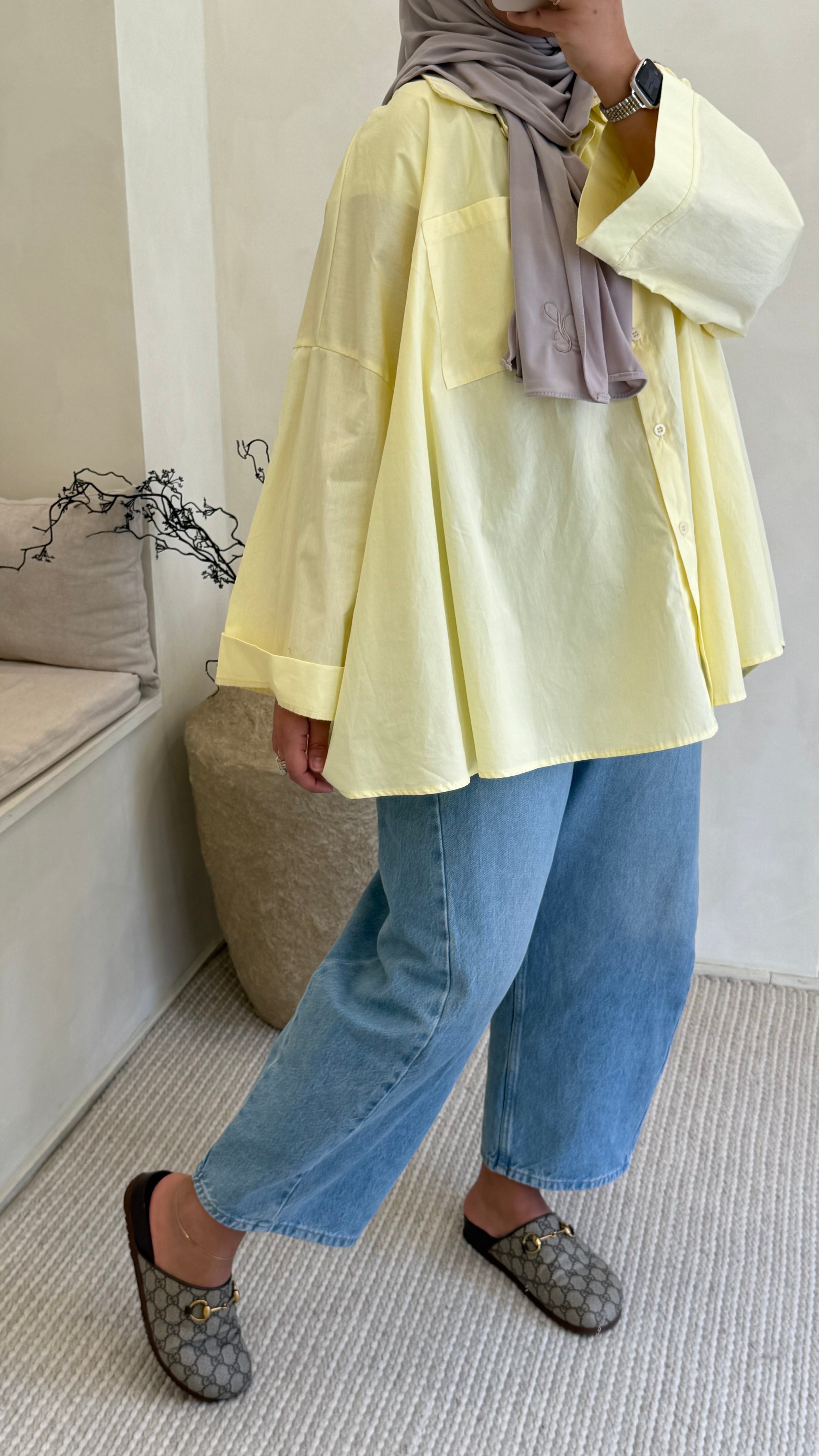 Chemise Tamyah Jaune