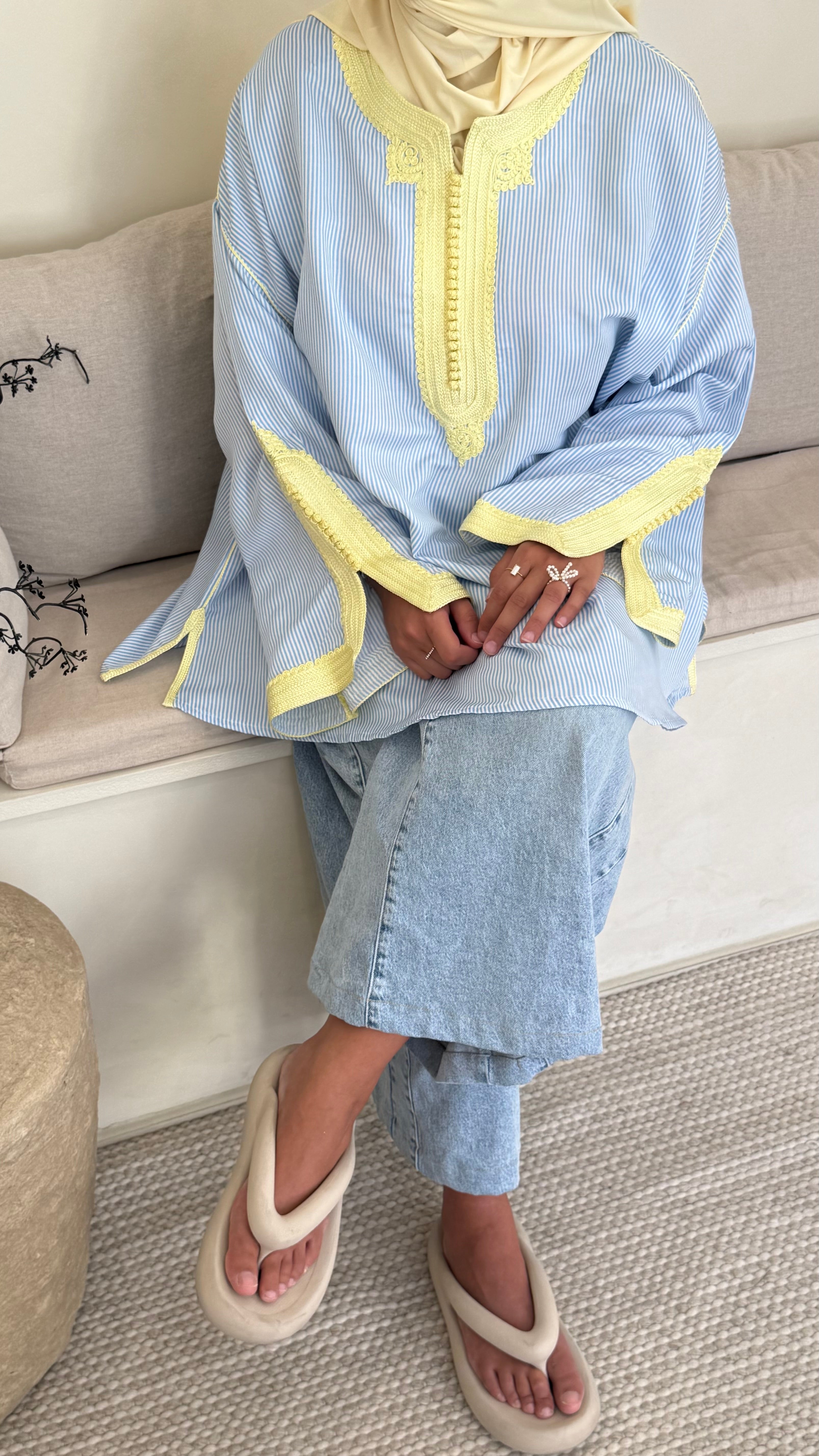 Blouse beldi Laymūn PRÉCOMMANDE