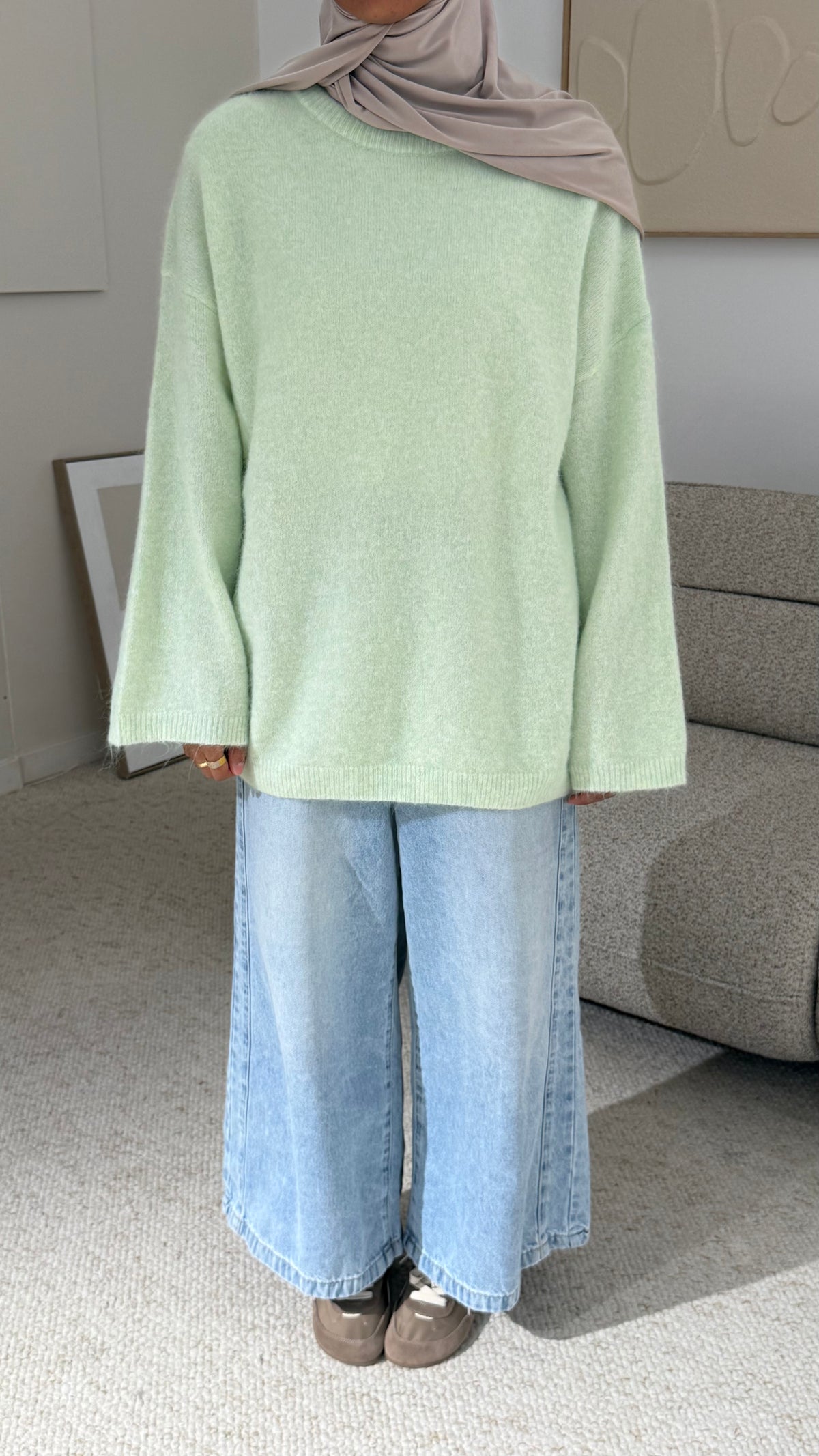 Pull Orya menthe