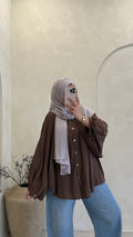 Chemise Lana Marron