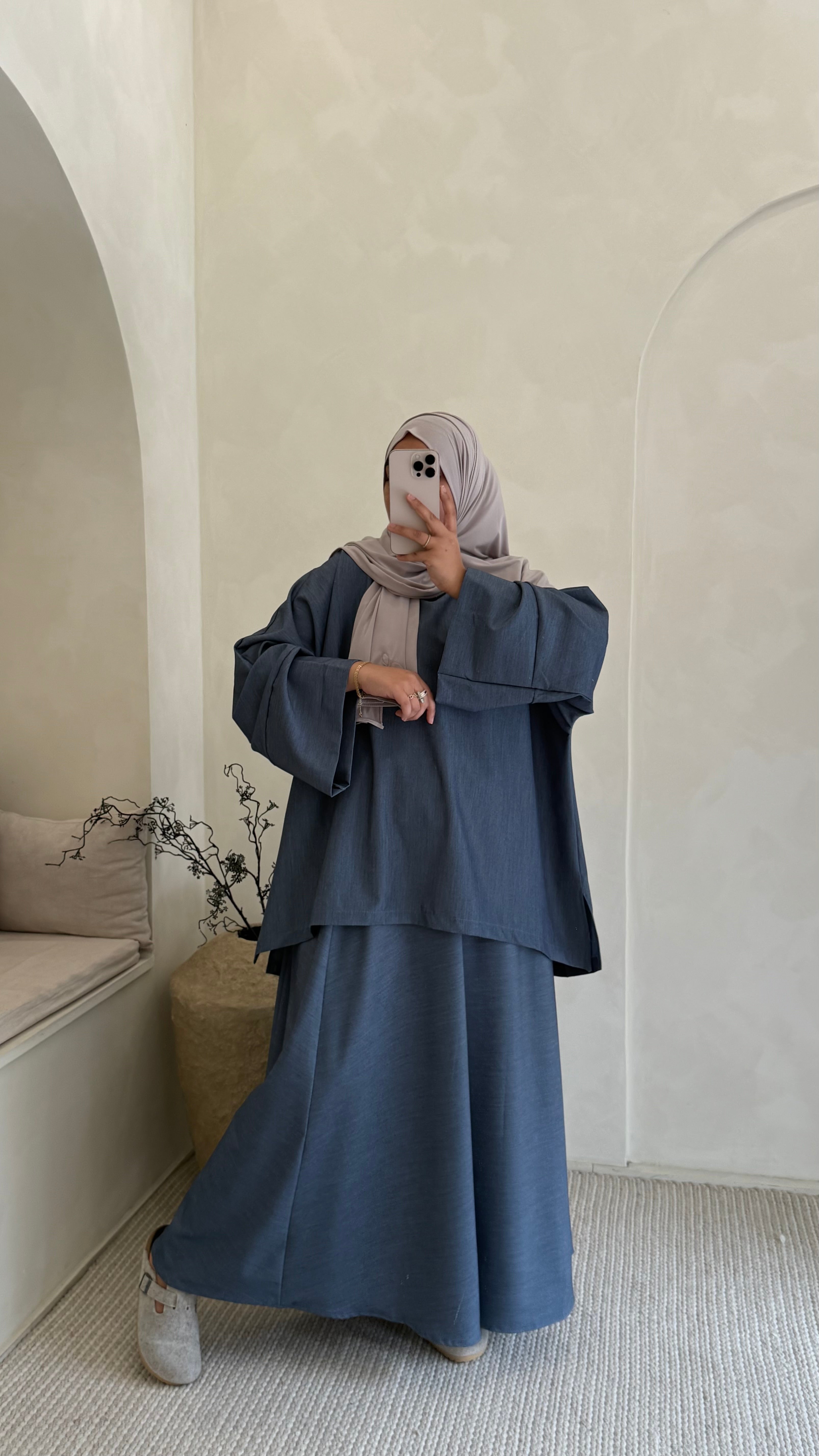 Ensemble Jupe Kaïa Bleu