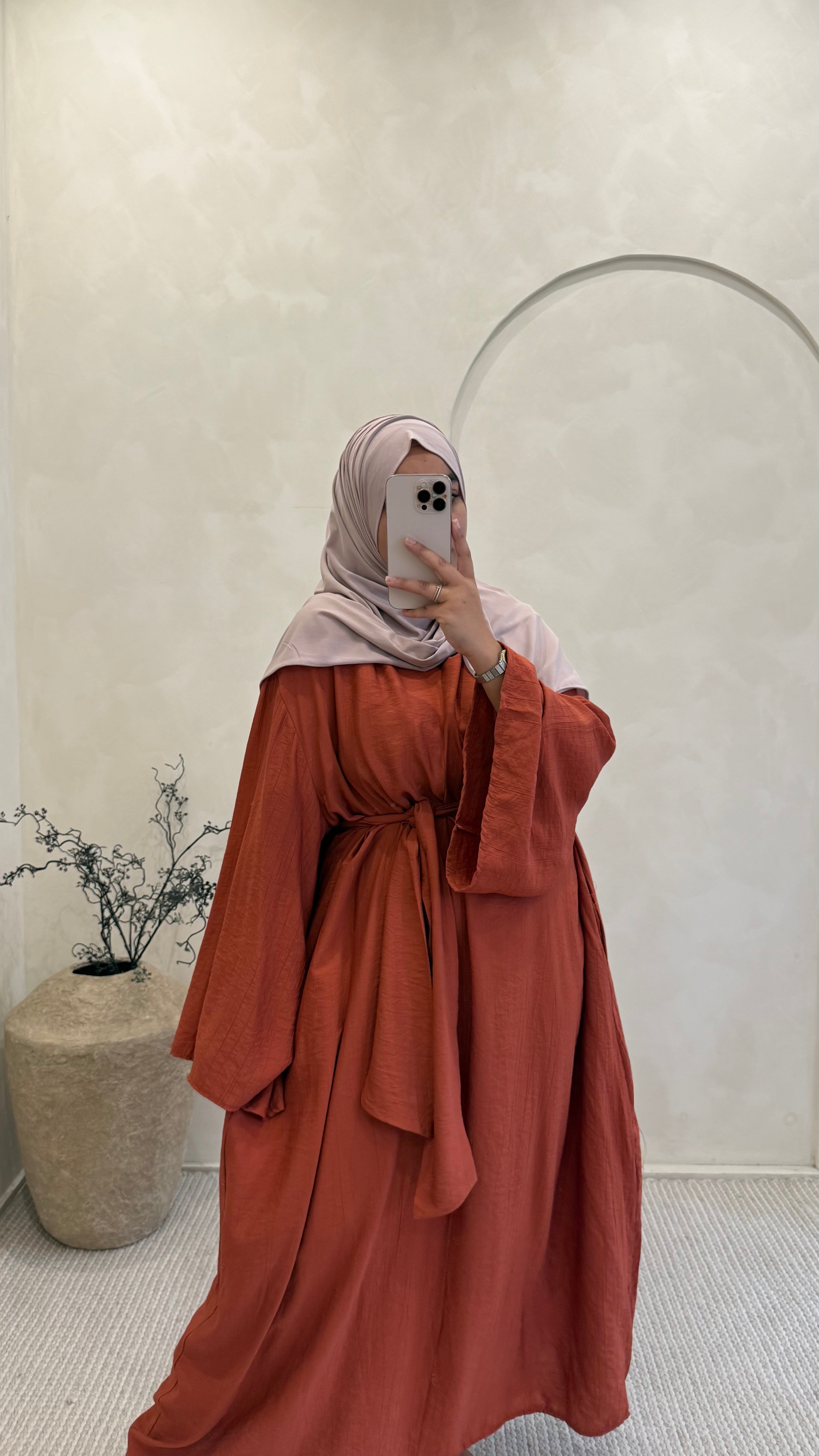 Abaya Ilham Brique