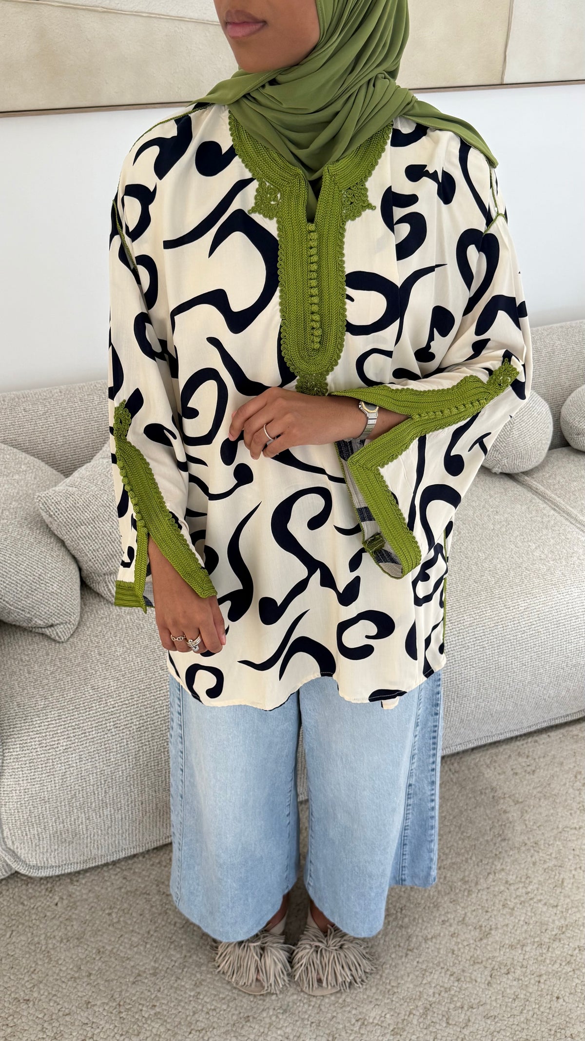 Blouse beldi QALAM RAYHAN