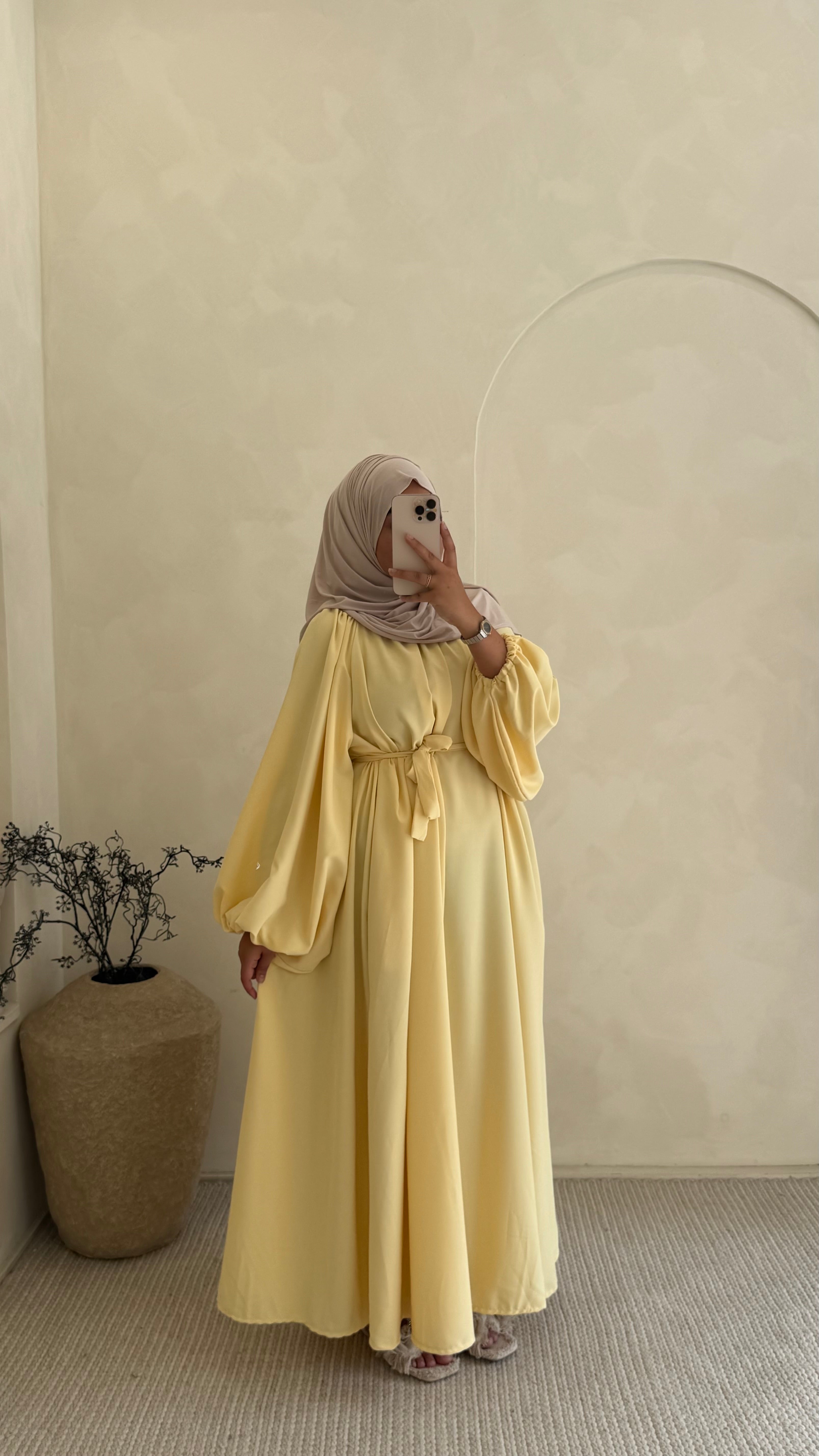 Robe Sarha Jaune