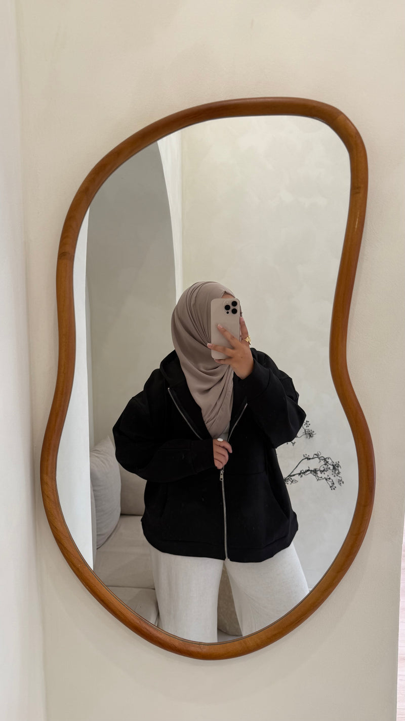 Veste sweat oversize