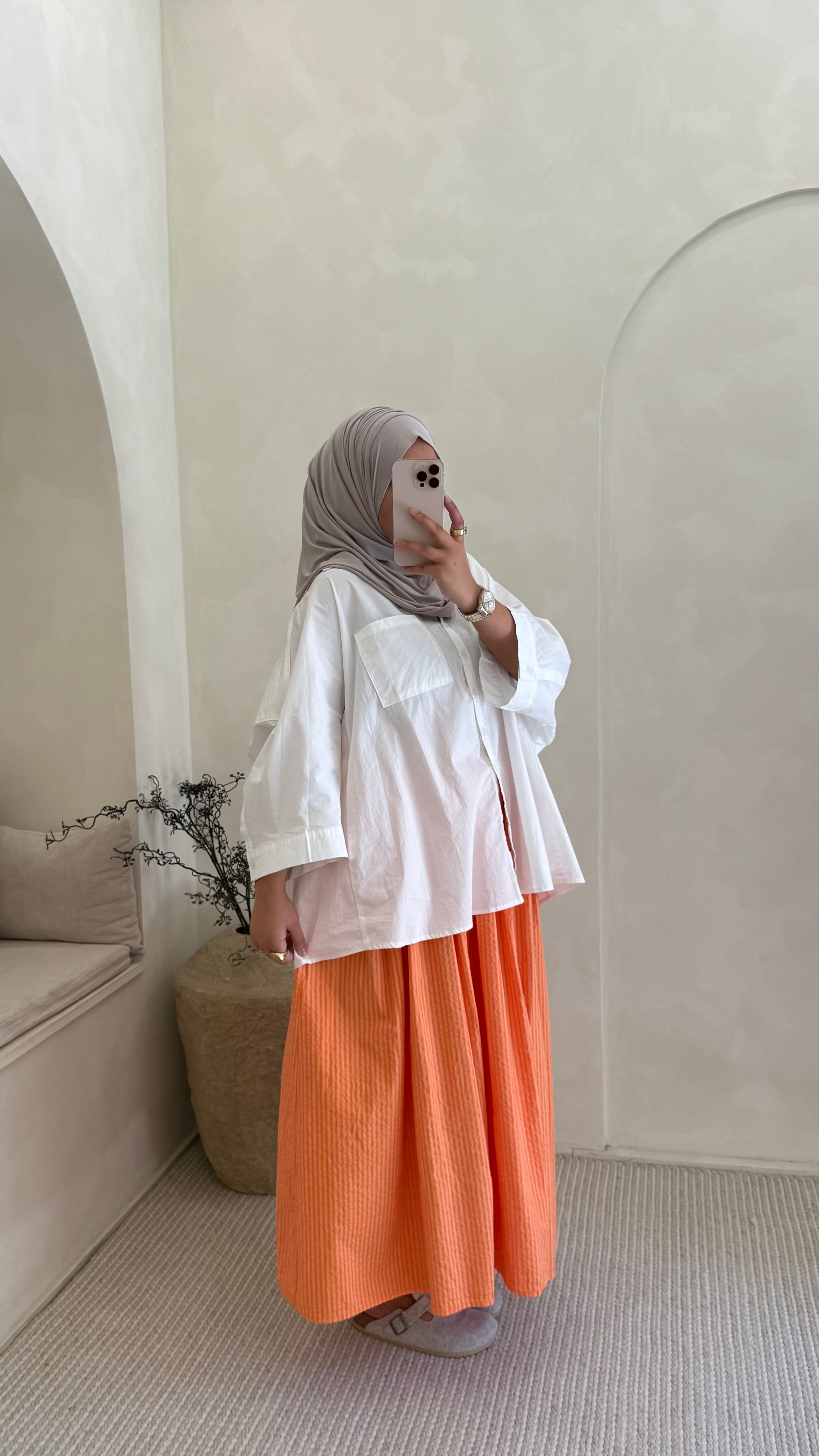 Jupe Kay Orange