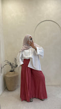 Pantalon Kay framboise