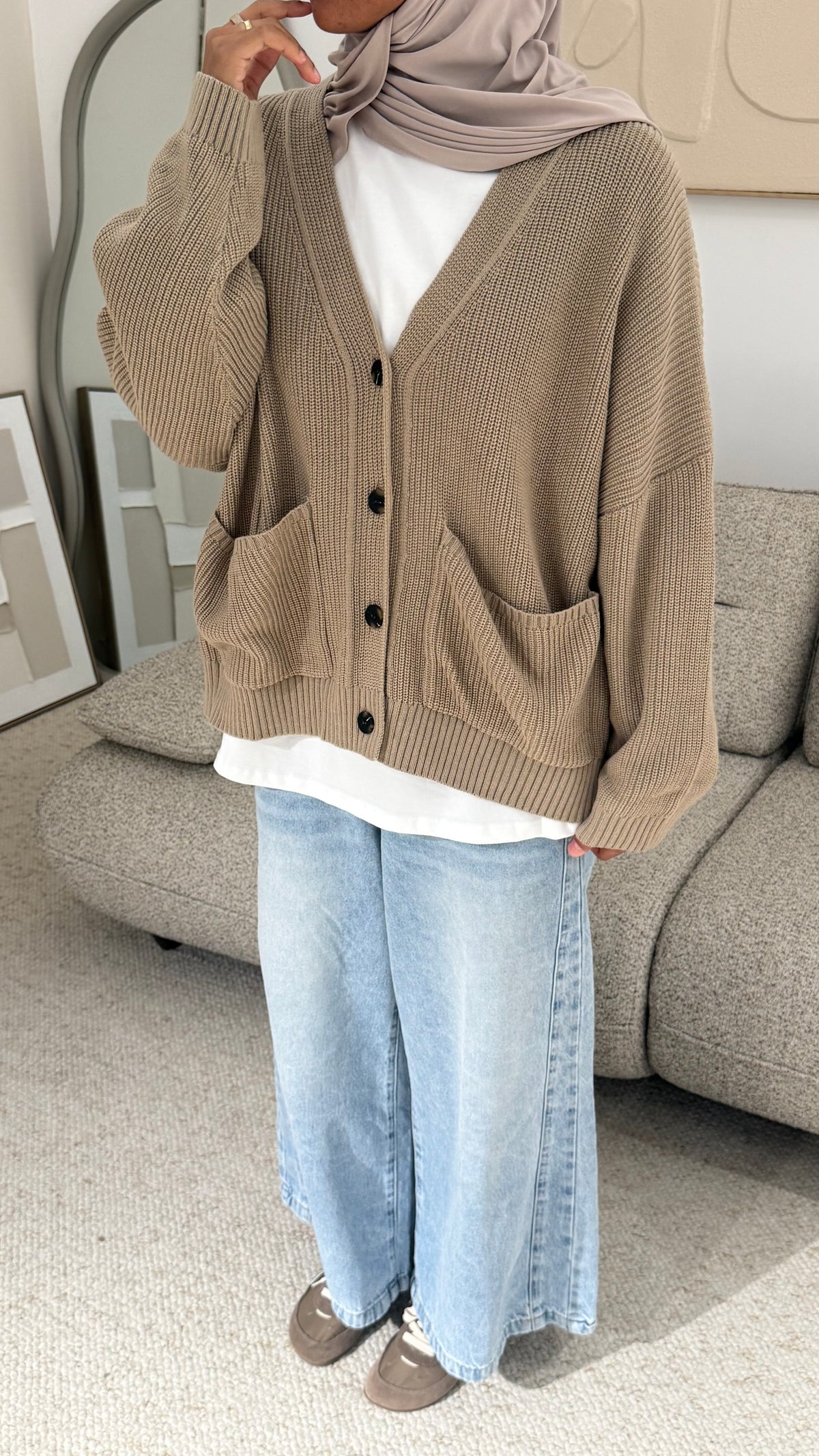 Cardigan Méora marron
