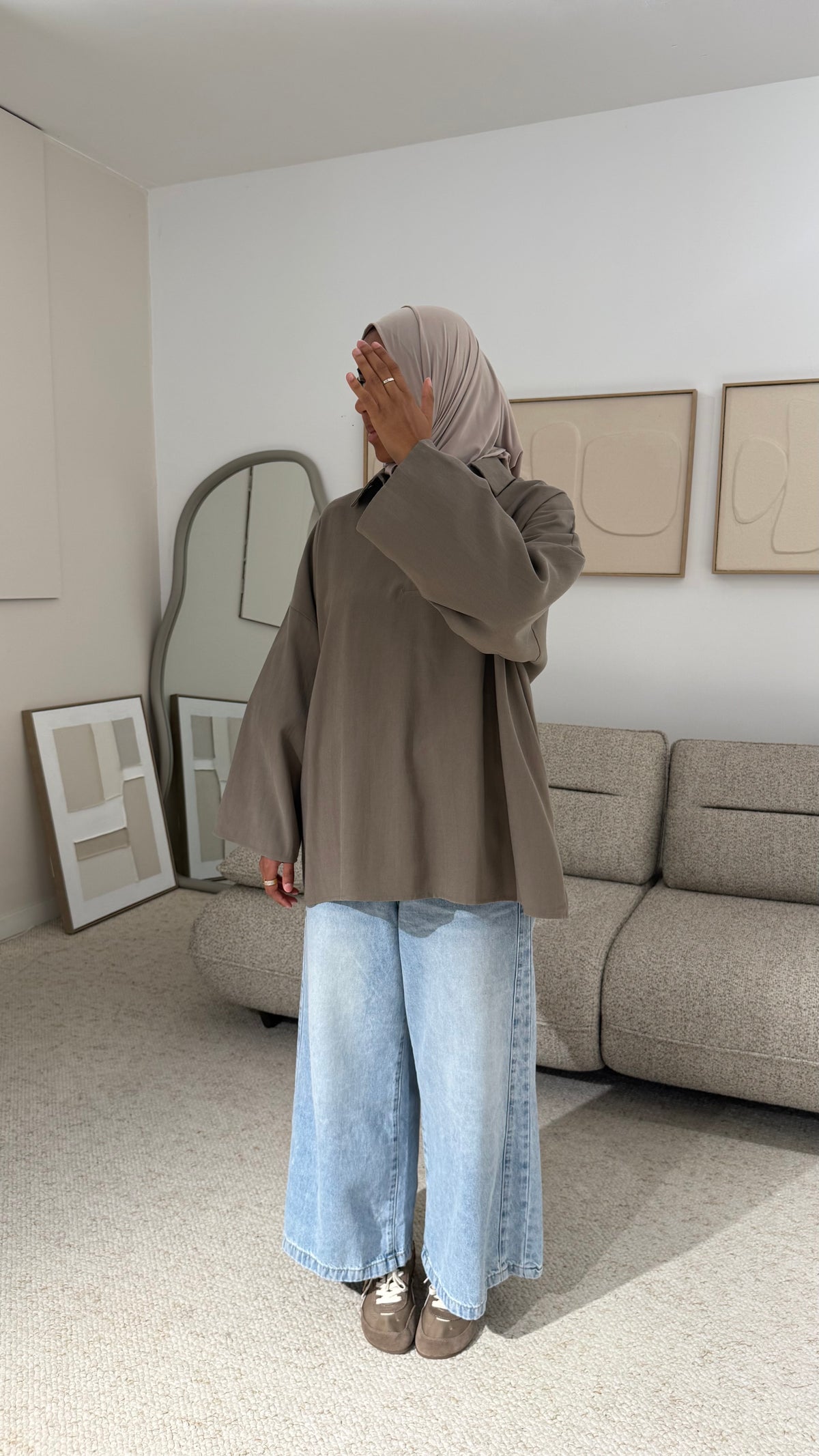 Blouse dune Taupe