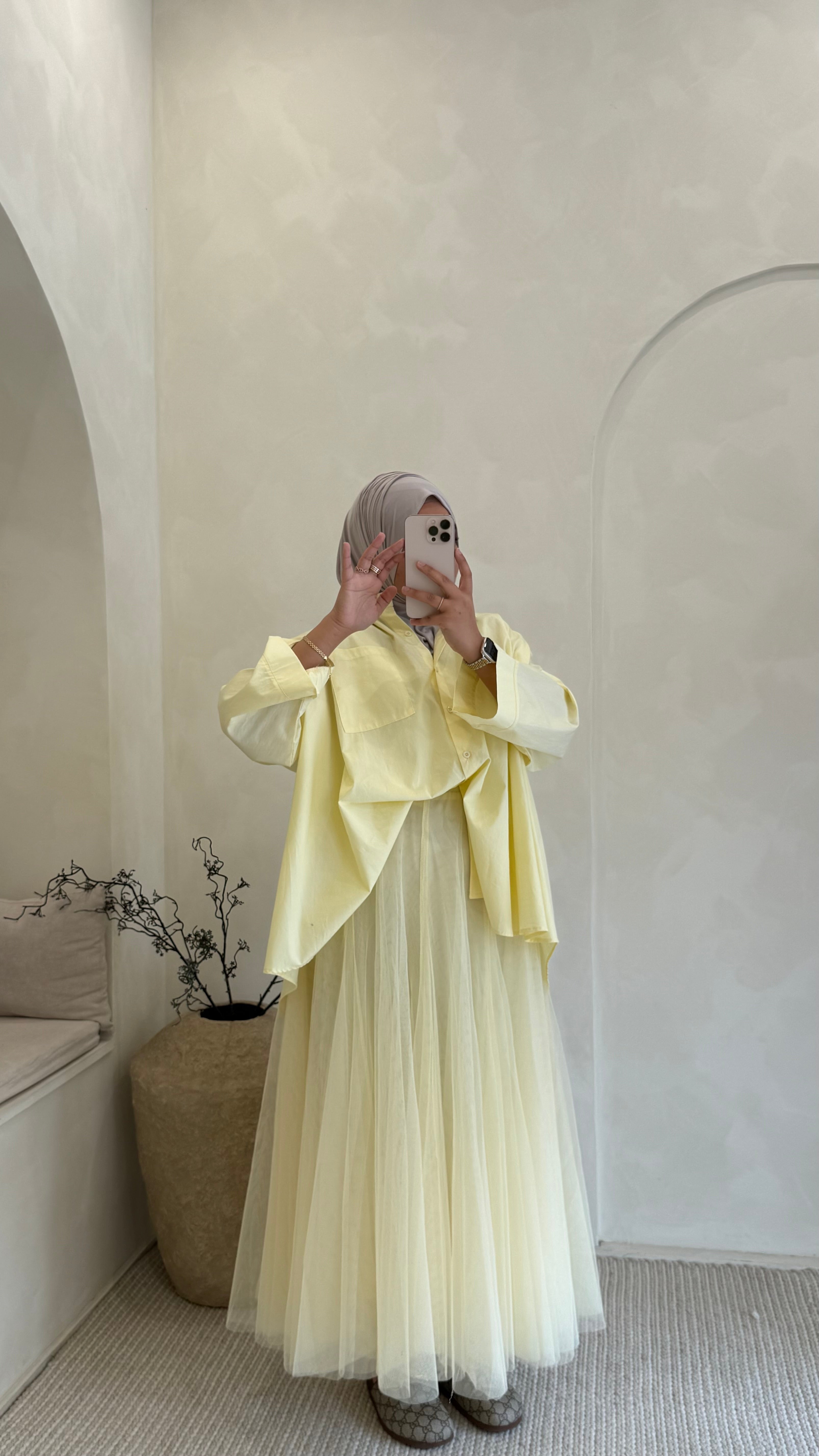 Jupe Talya Jaune