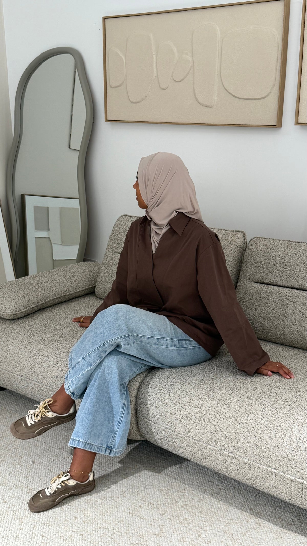 Blouse Aiko chocolat