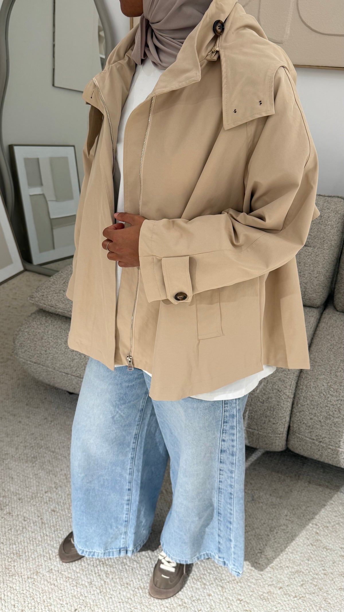Trench Tess Beige