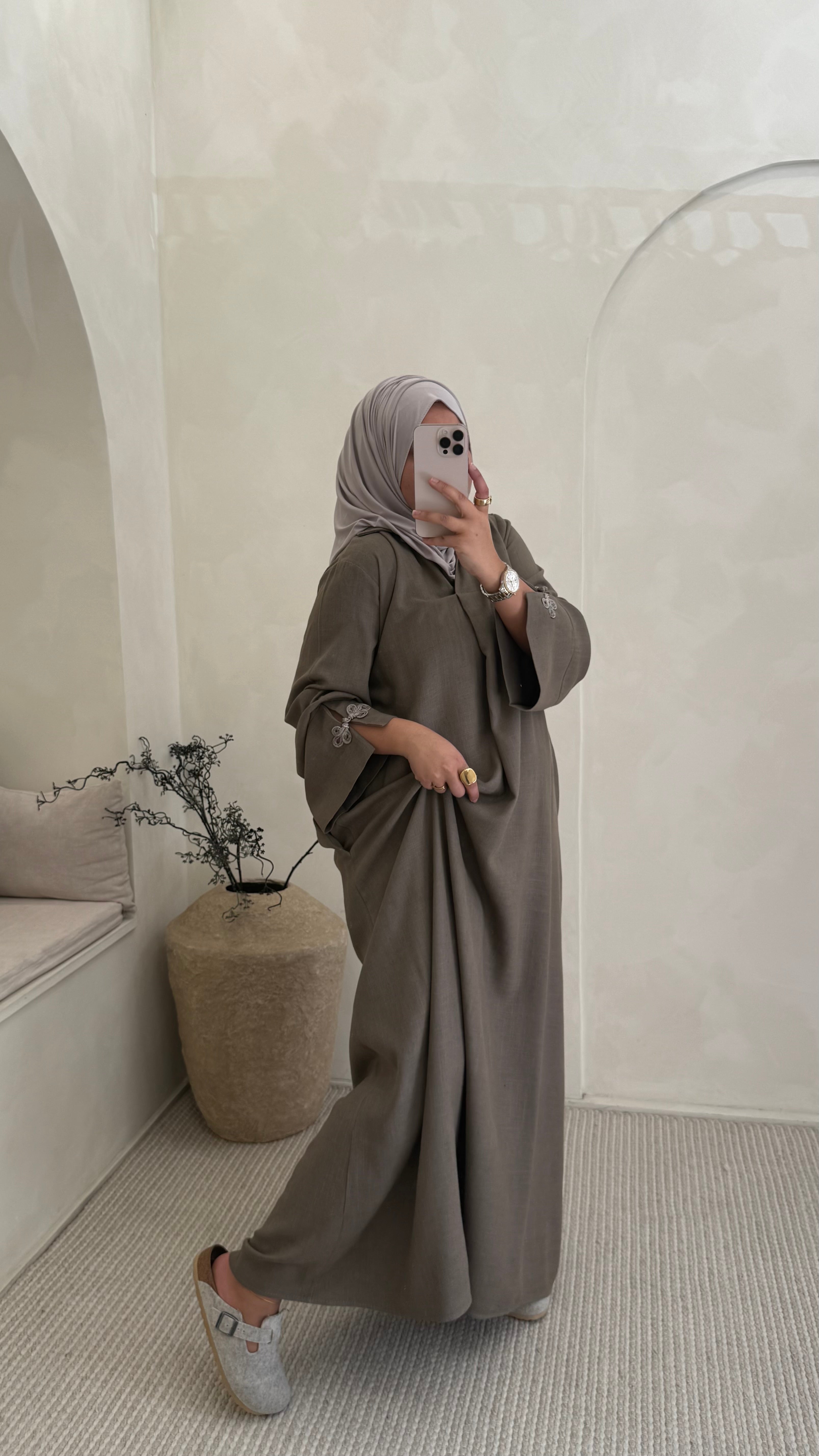 Abaya Kaï Chocolat