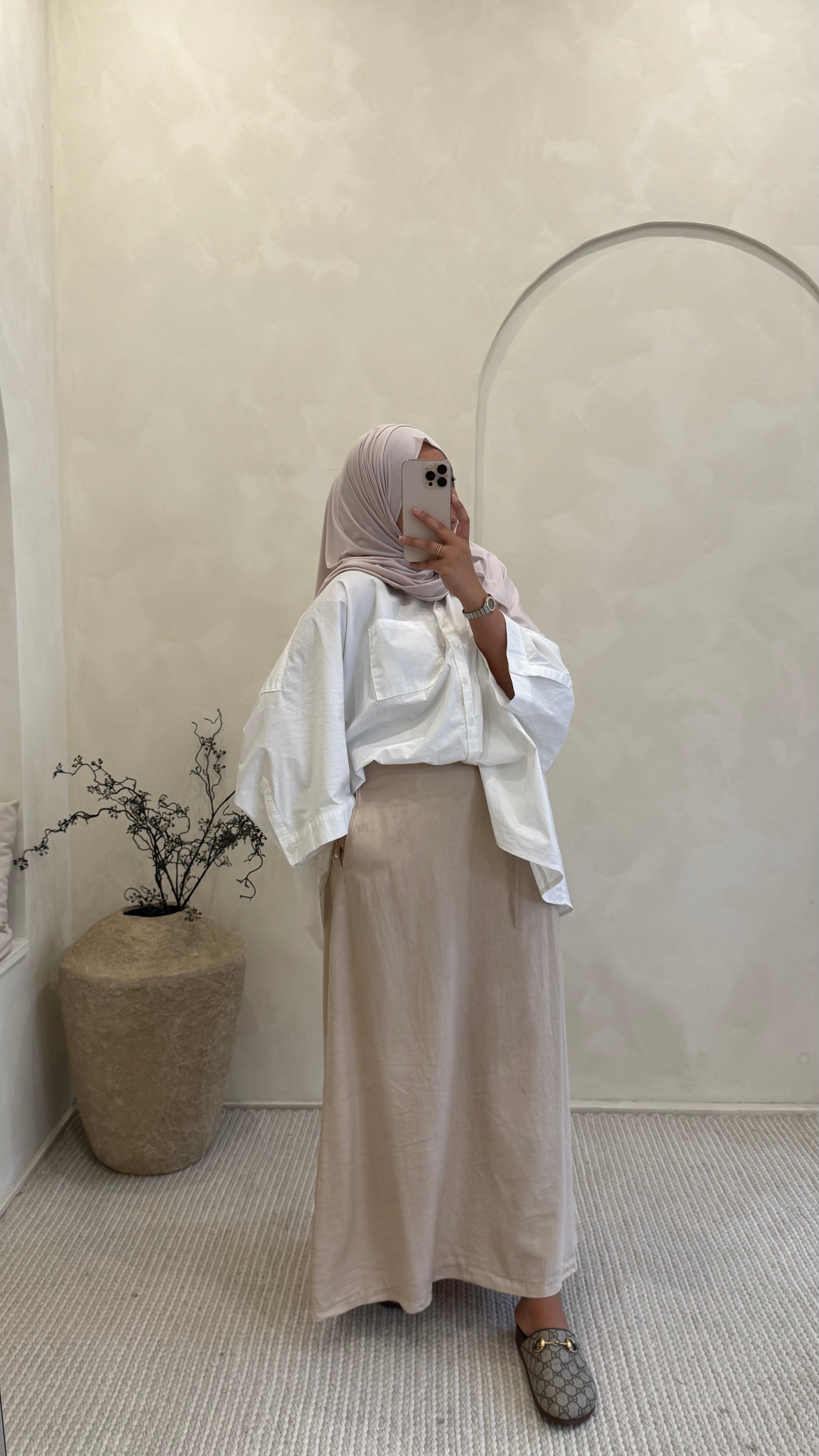 Jupe Dalya beige