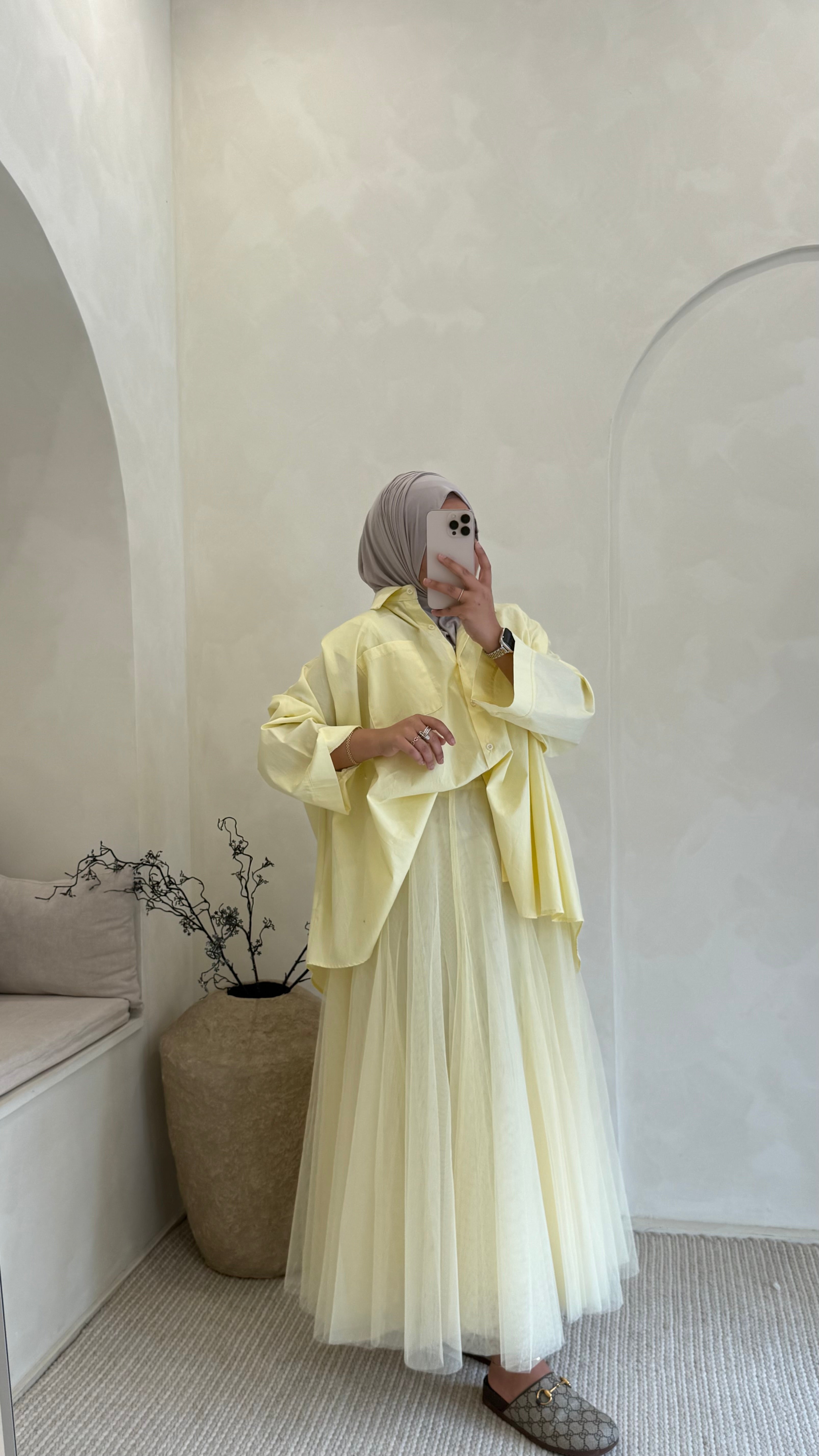 Jupe Talya Jaune