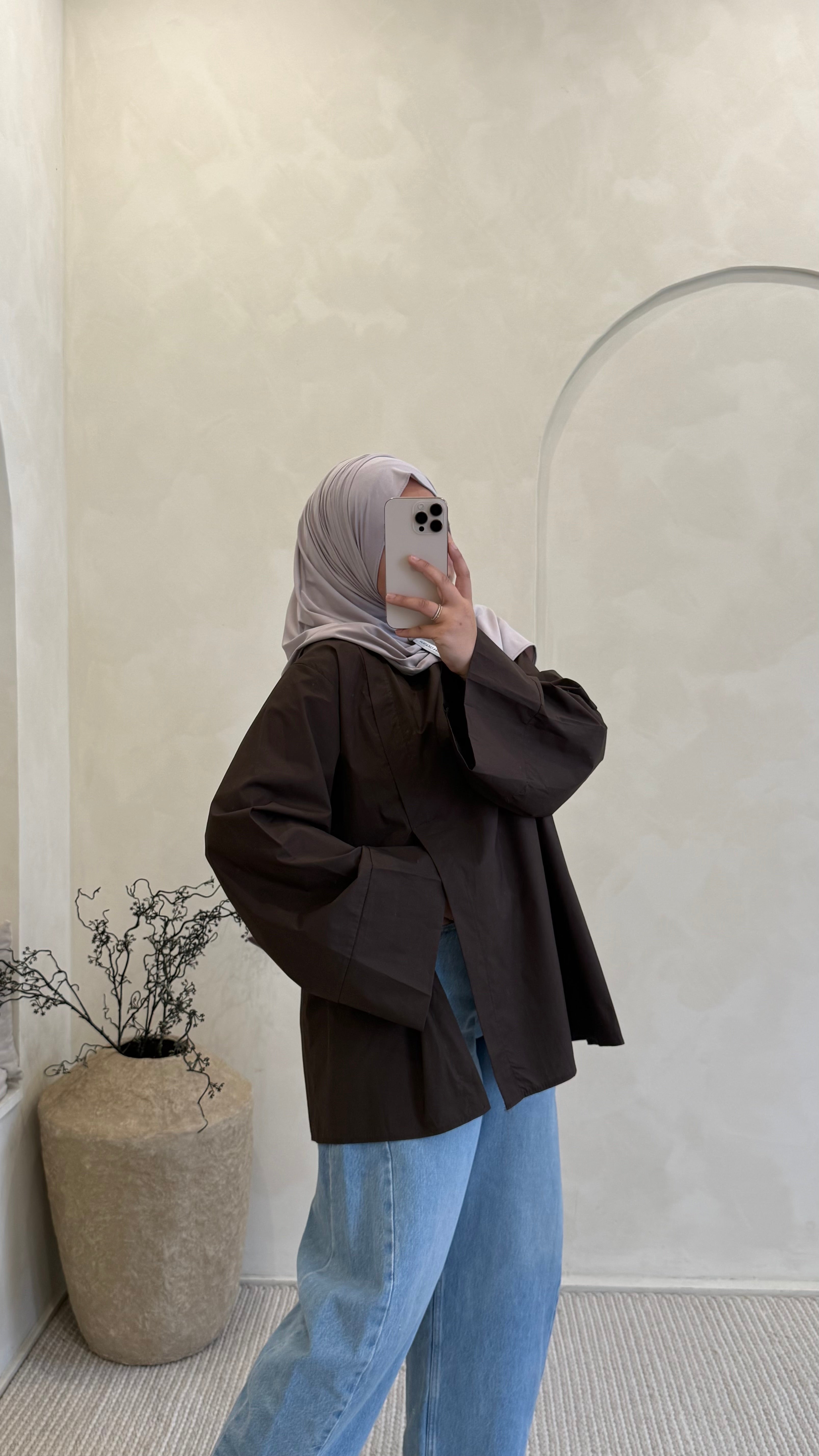 Chemise Mia Marron