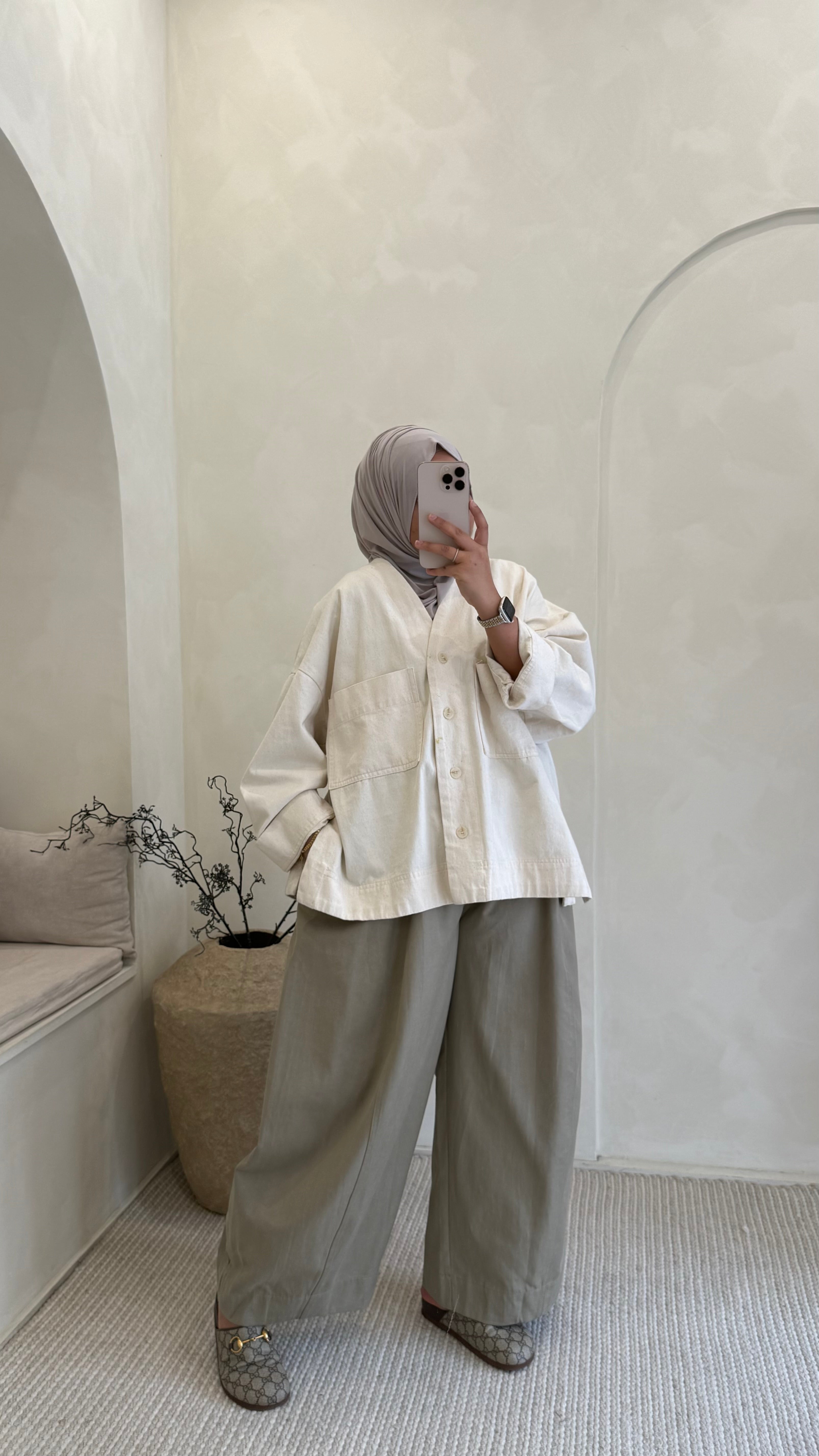 Pantalon Rhode Kaki