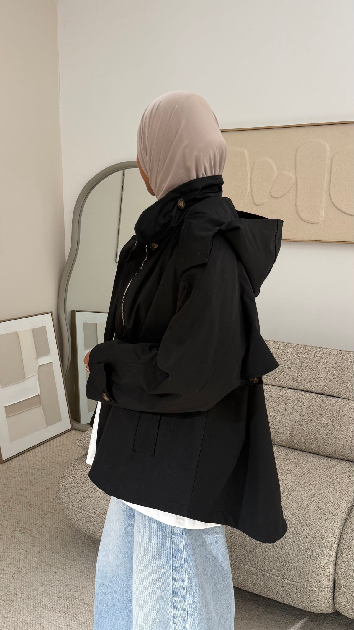Trench Tess Noir