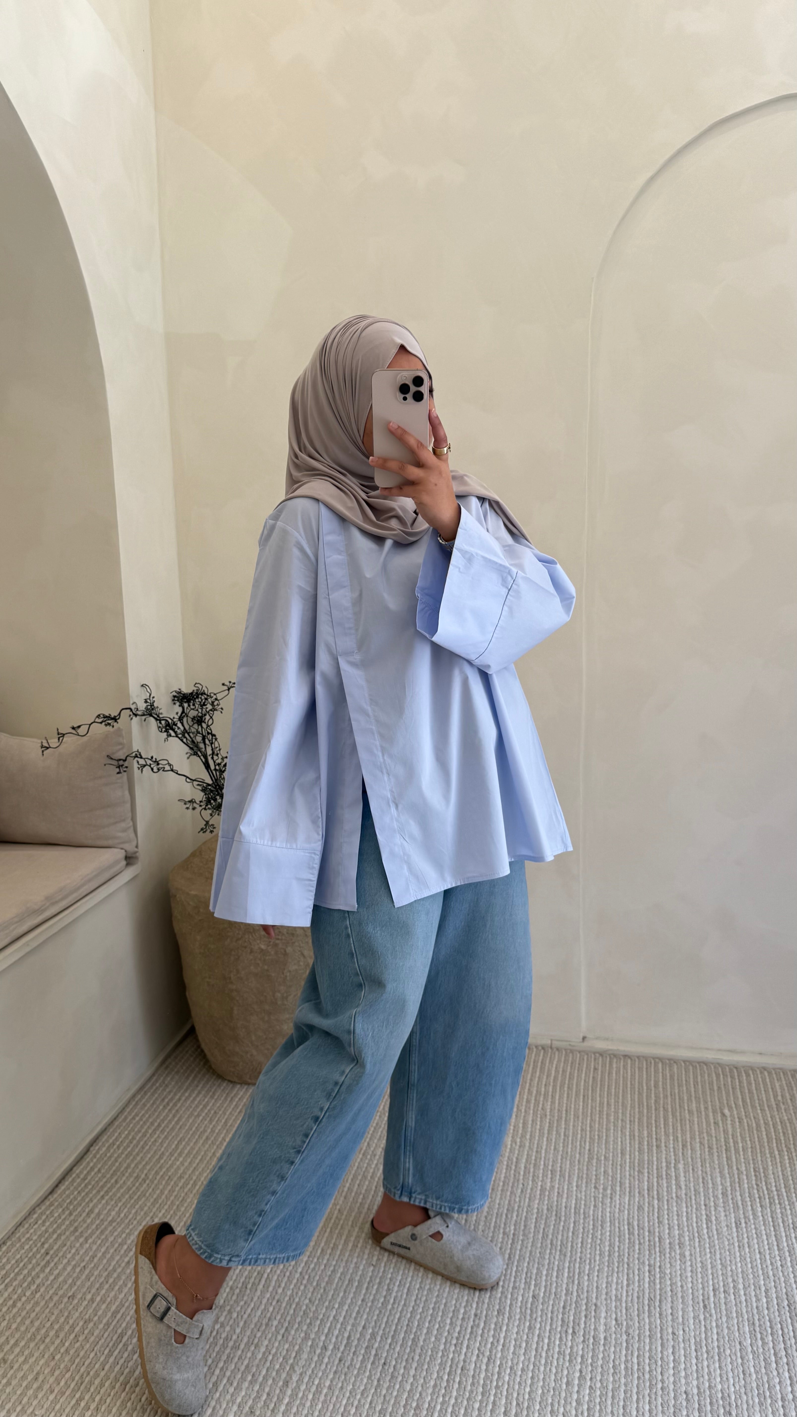 Chemise Mia Bleu