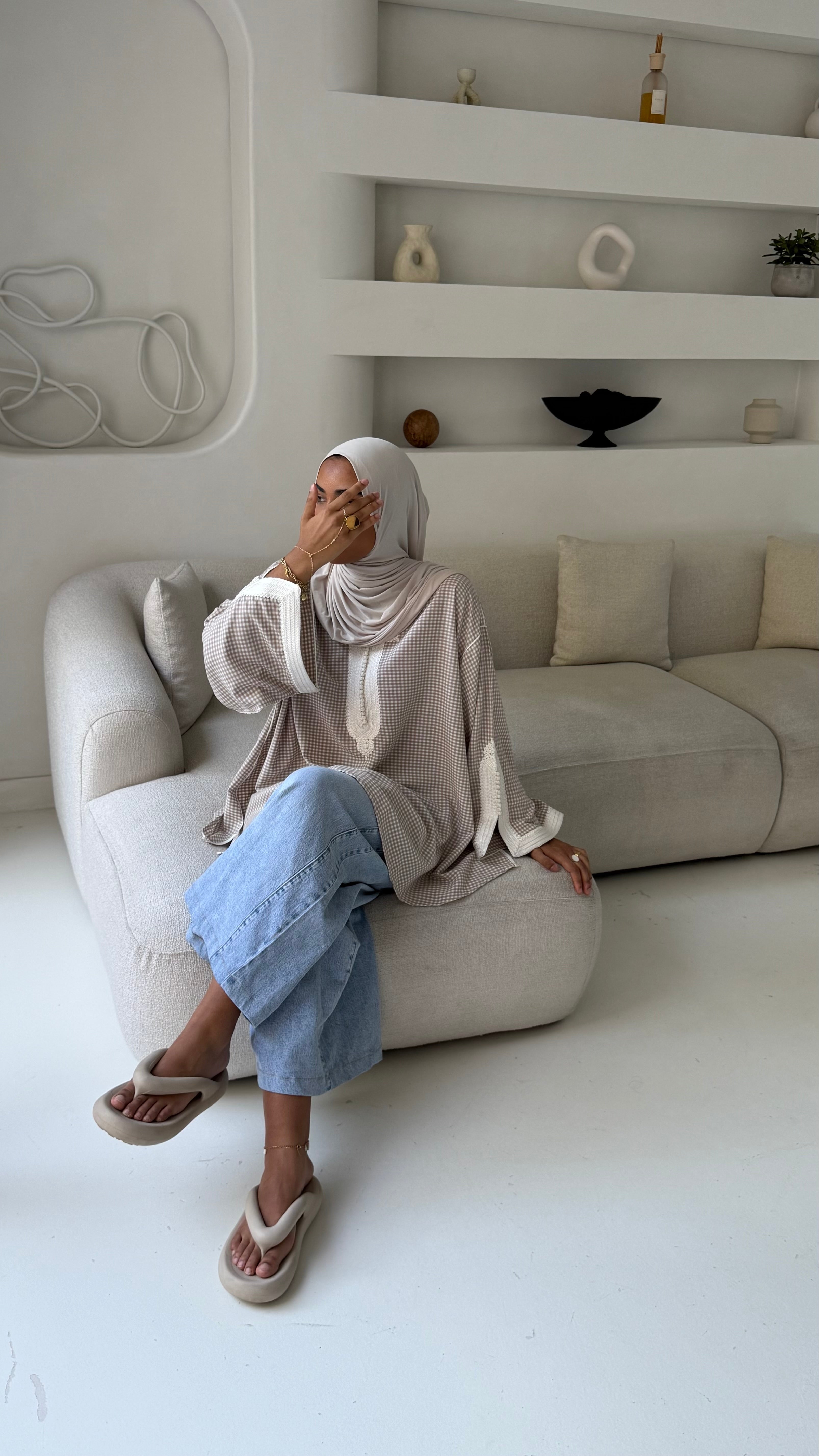 Blouse Beldi Crémy