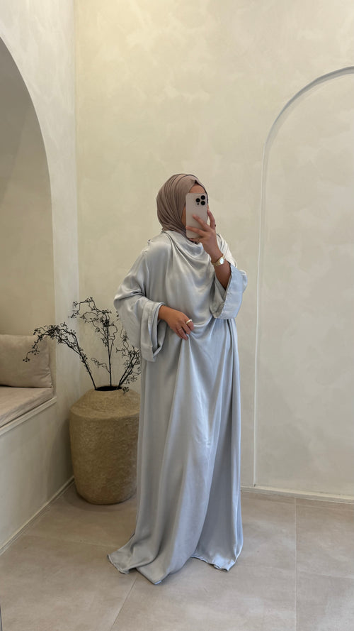 Abaya sayna gris
