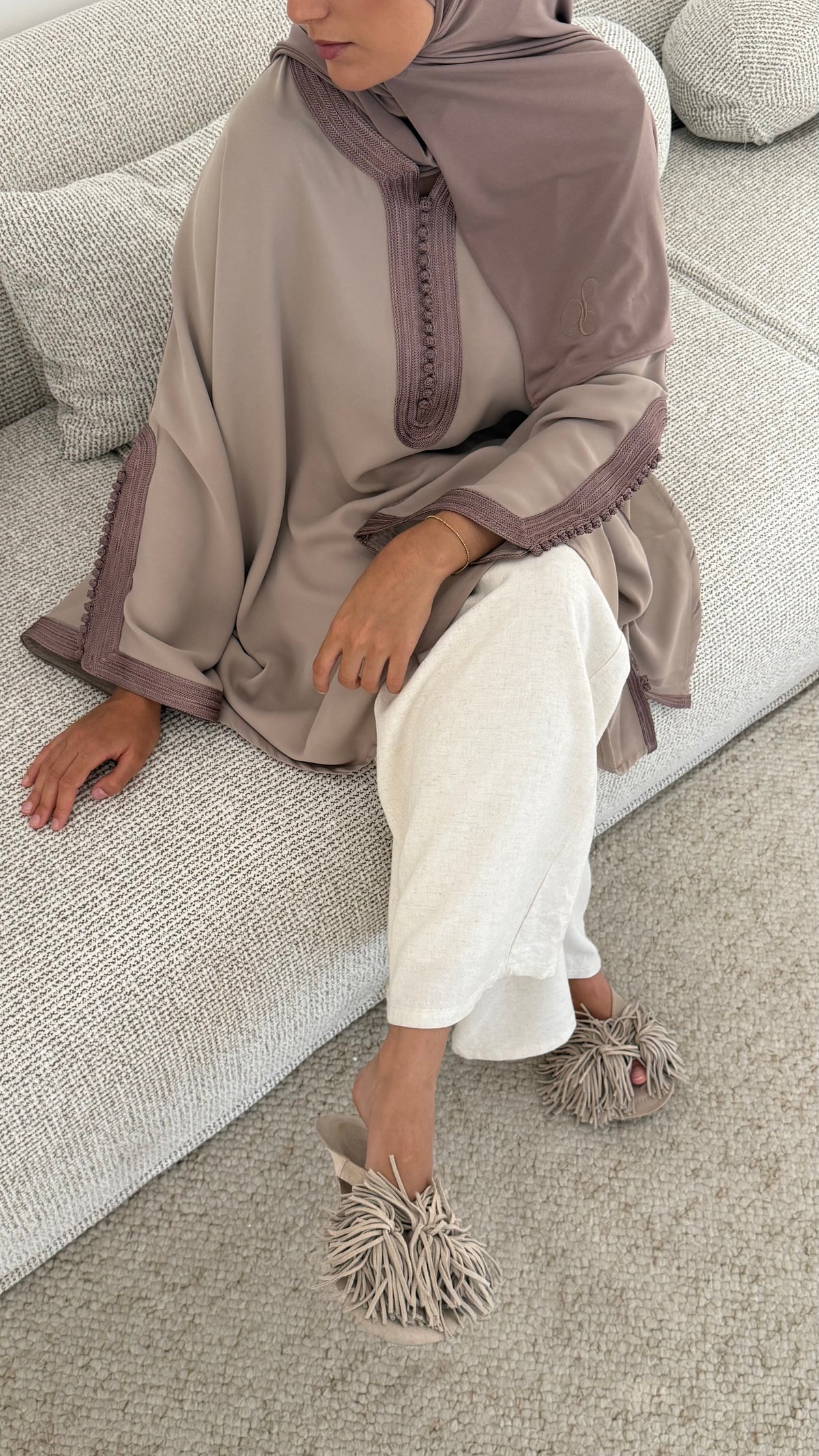 Blouse beldi QAHWA
