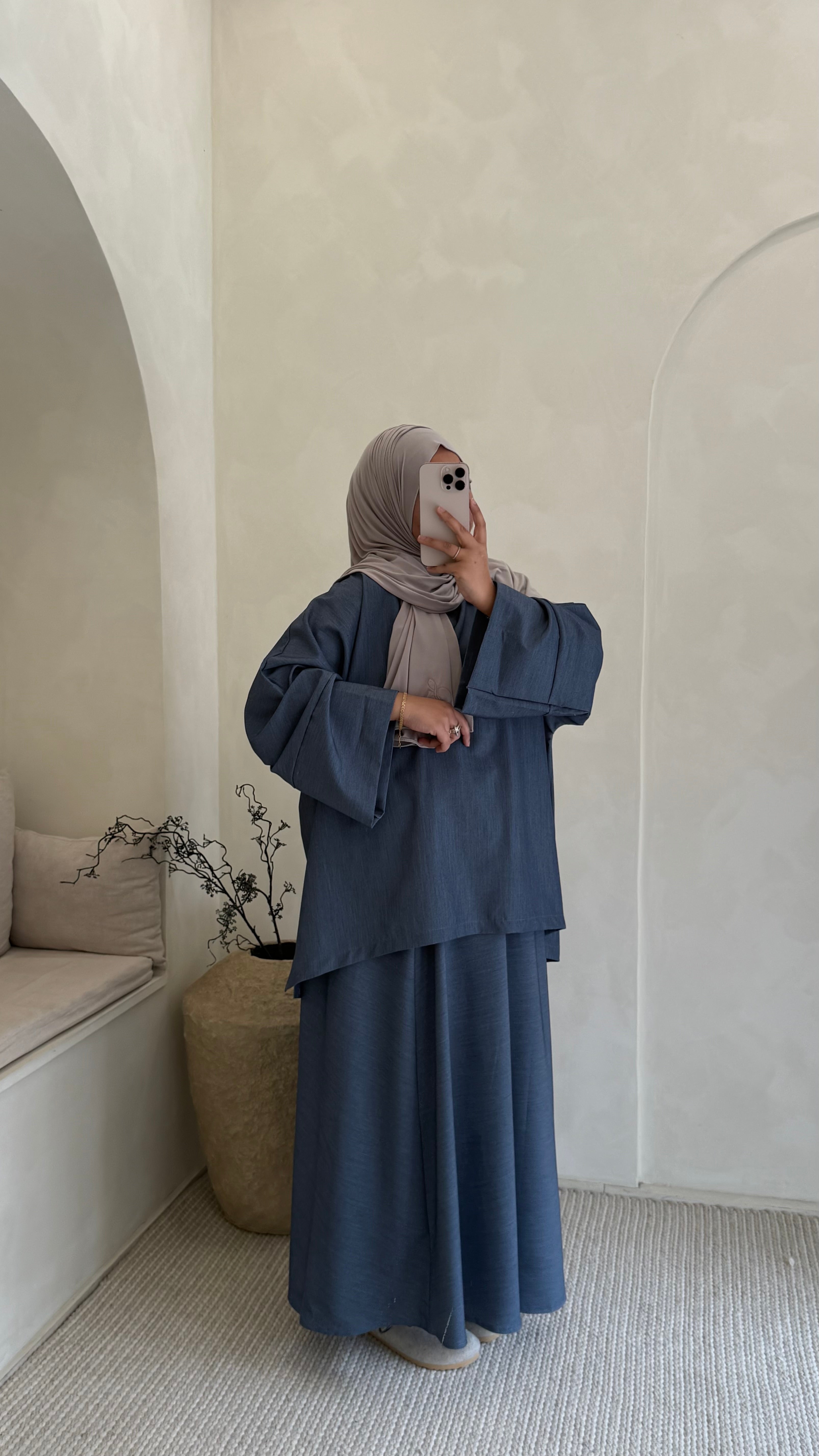 Ensemble Jupe Kaïa Bleu