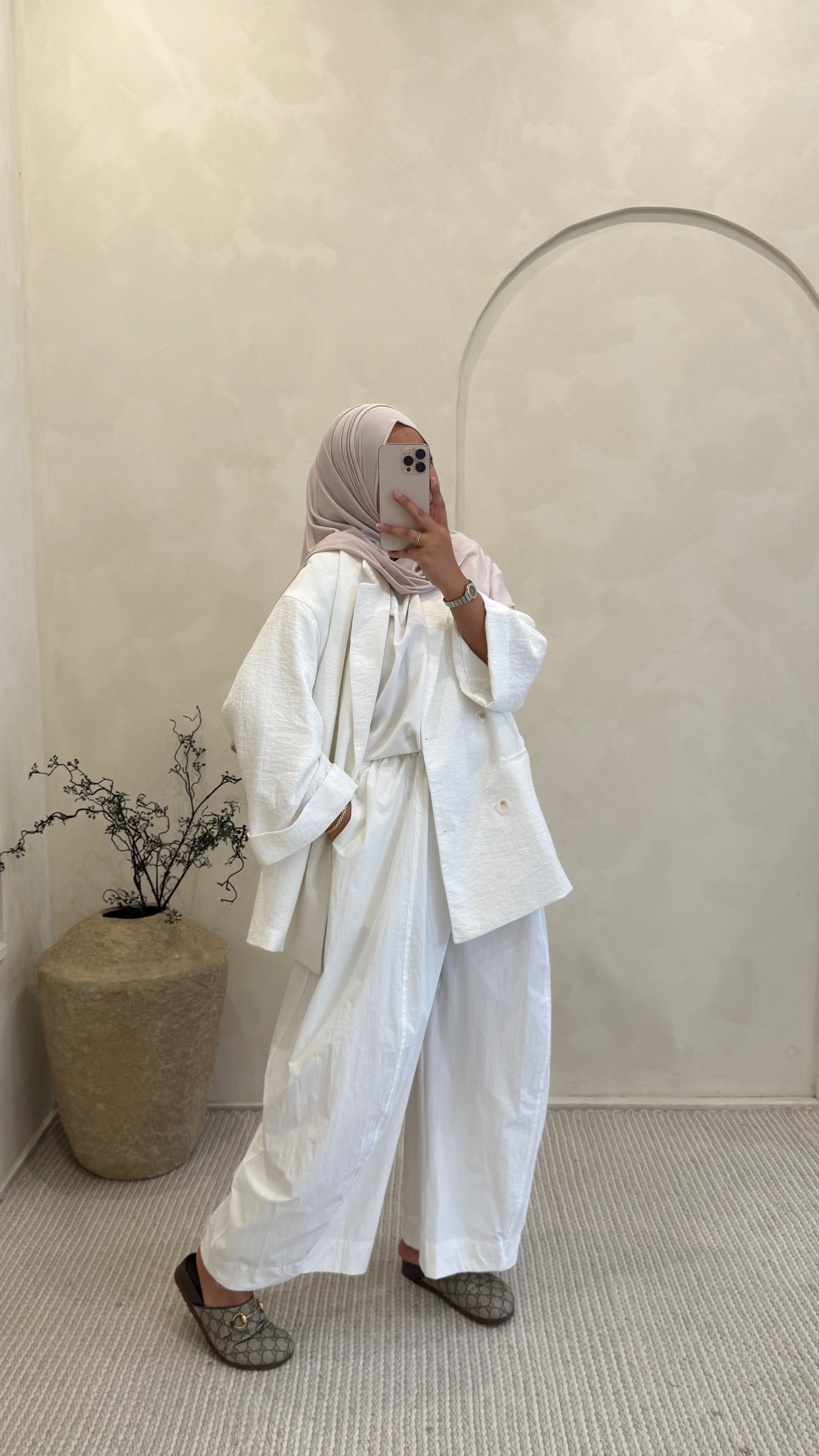 pantalon Vanina blanc