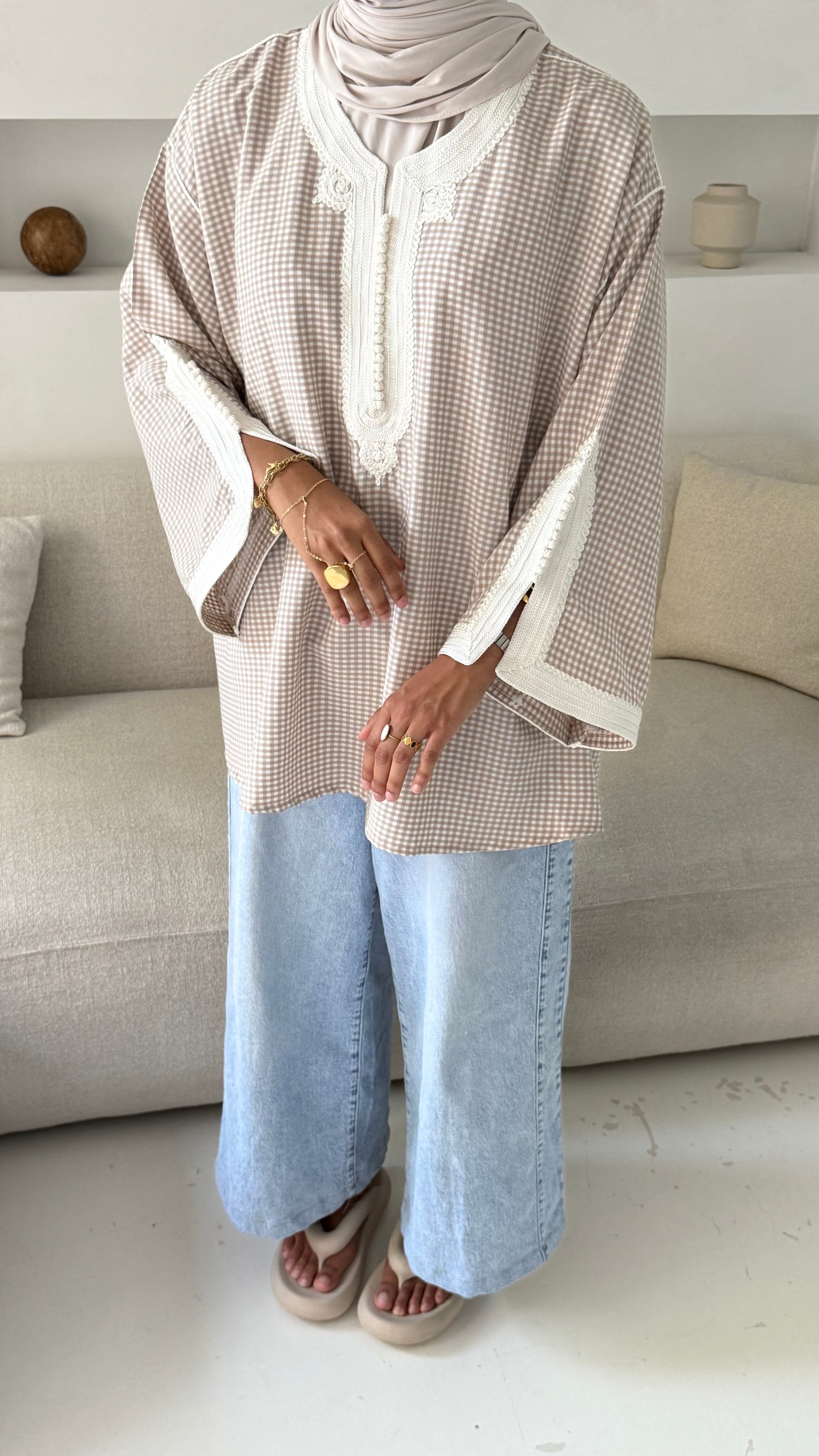 Blouse Beldi Crémy