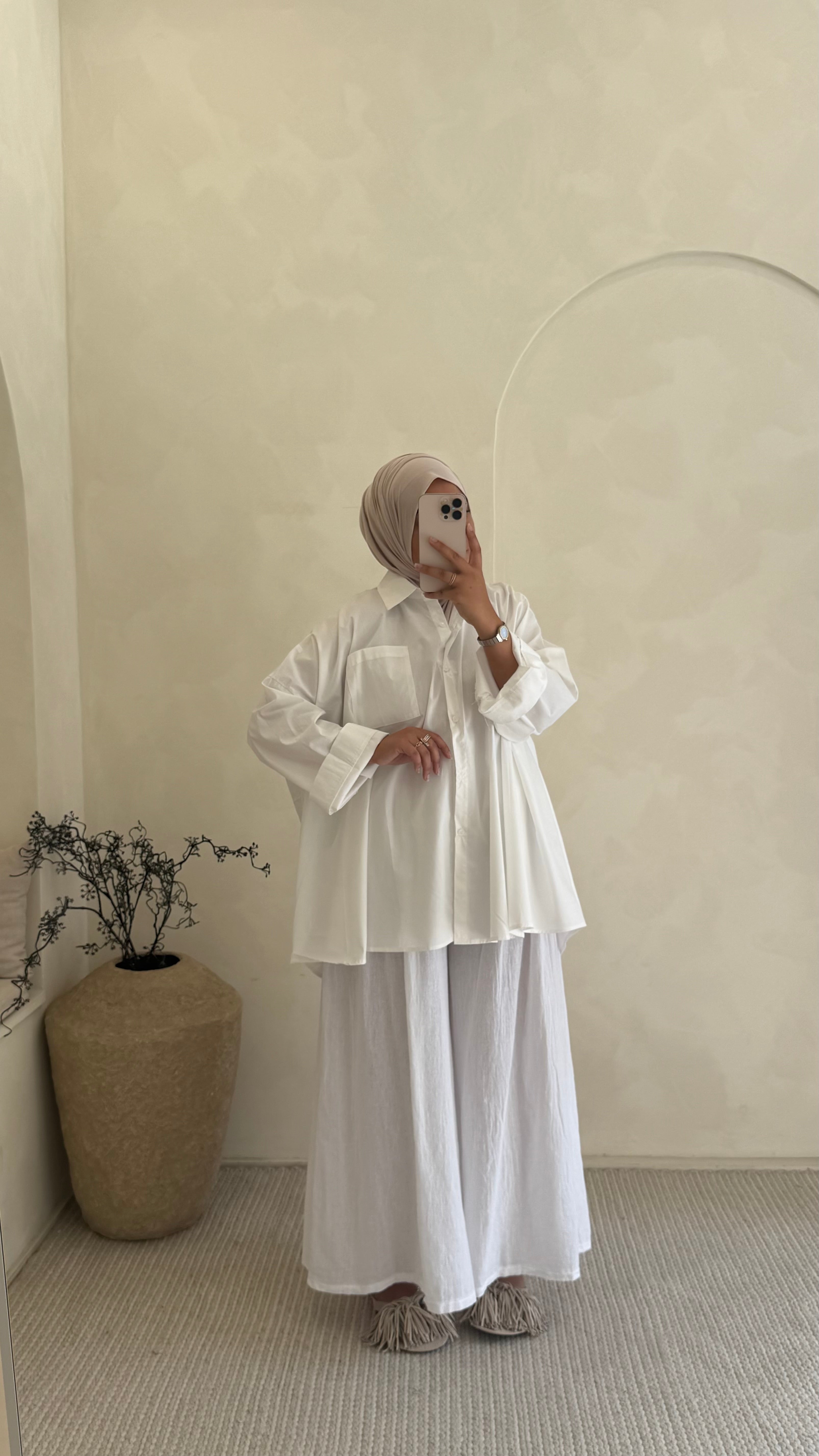 Pantalon Kai Blanc