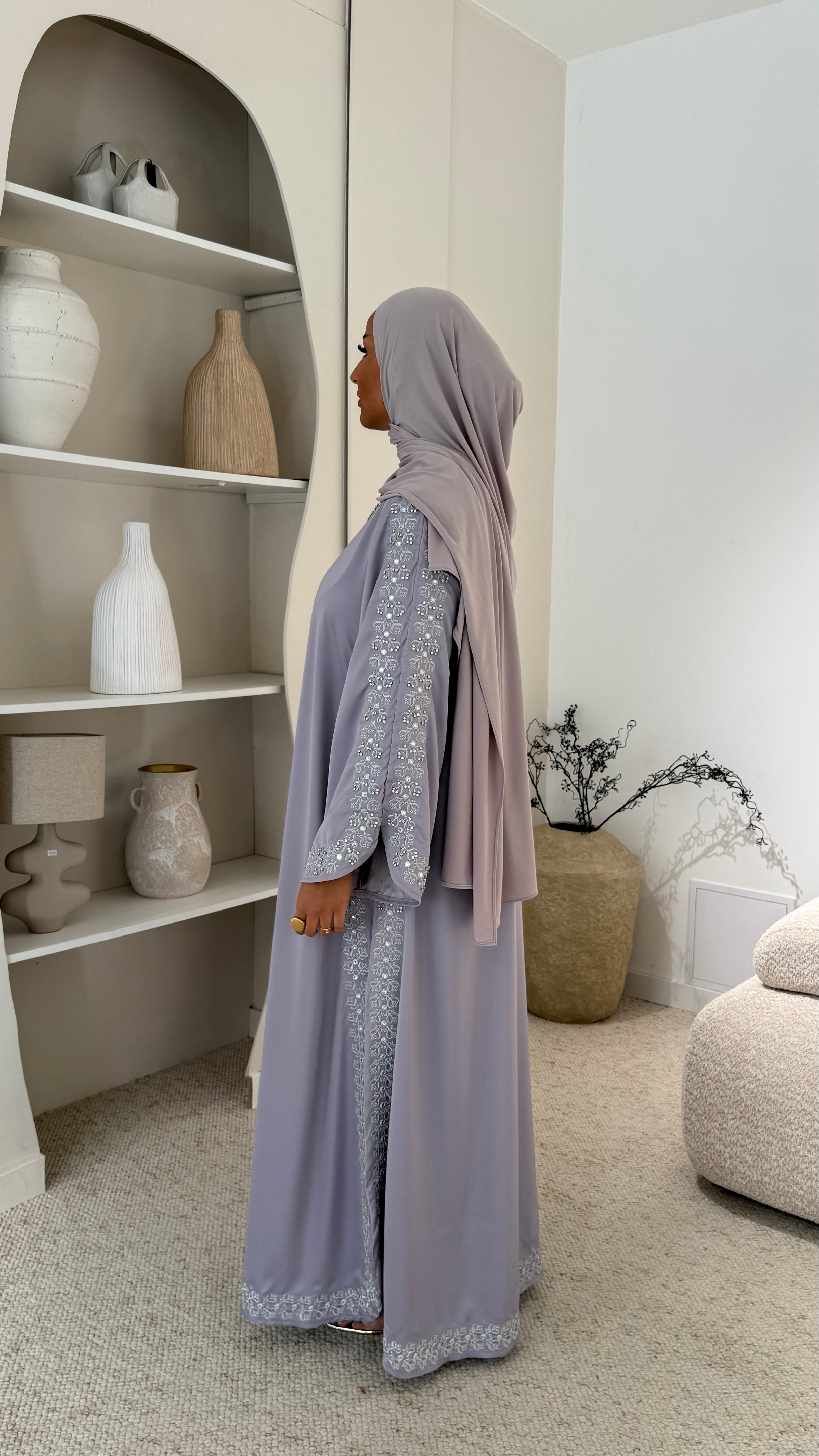 Abaya BAHIYA Lilas