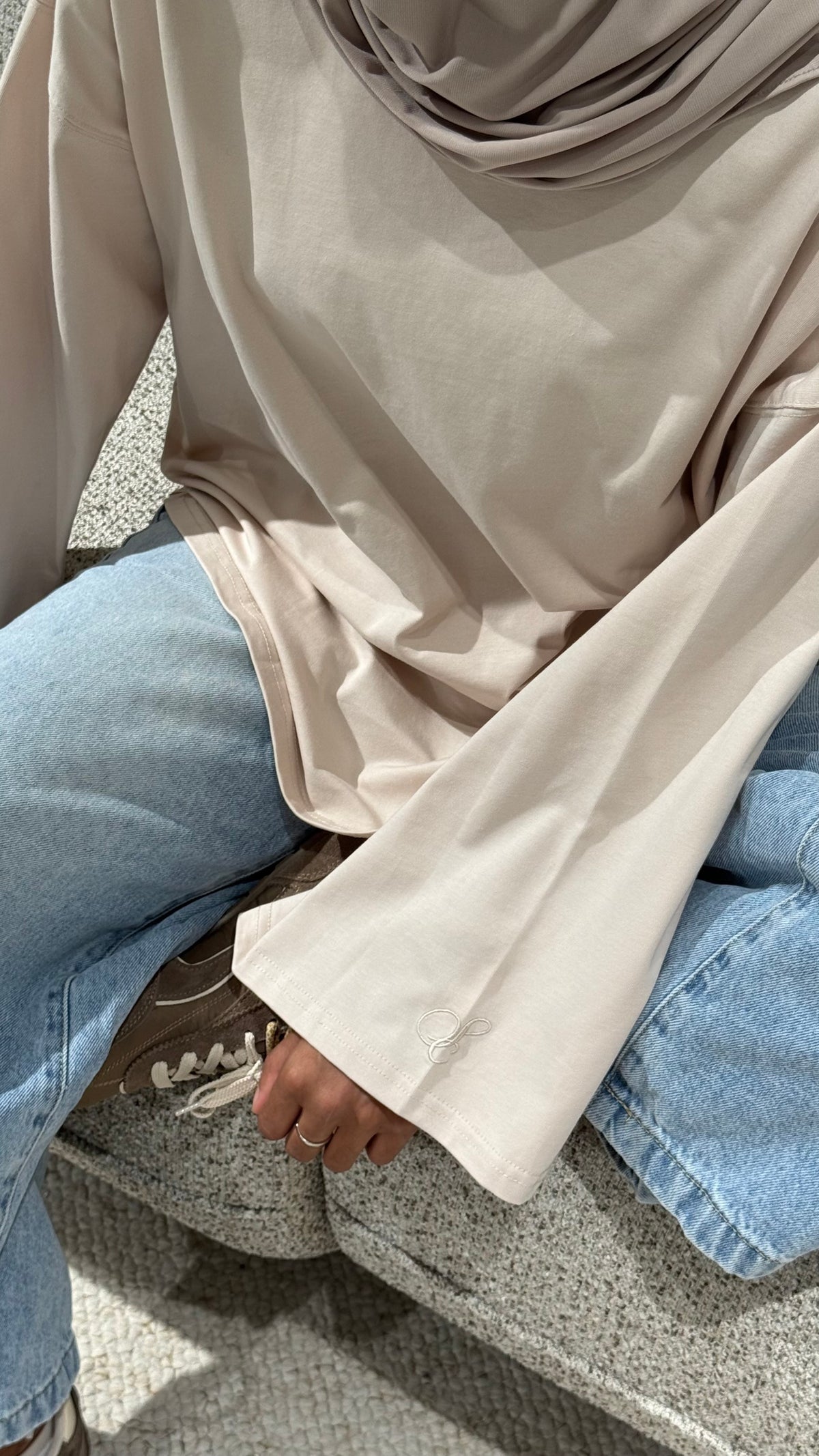 T-shirt Signature Beige