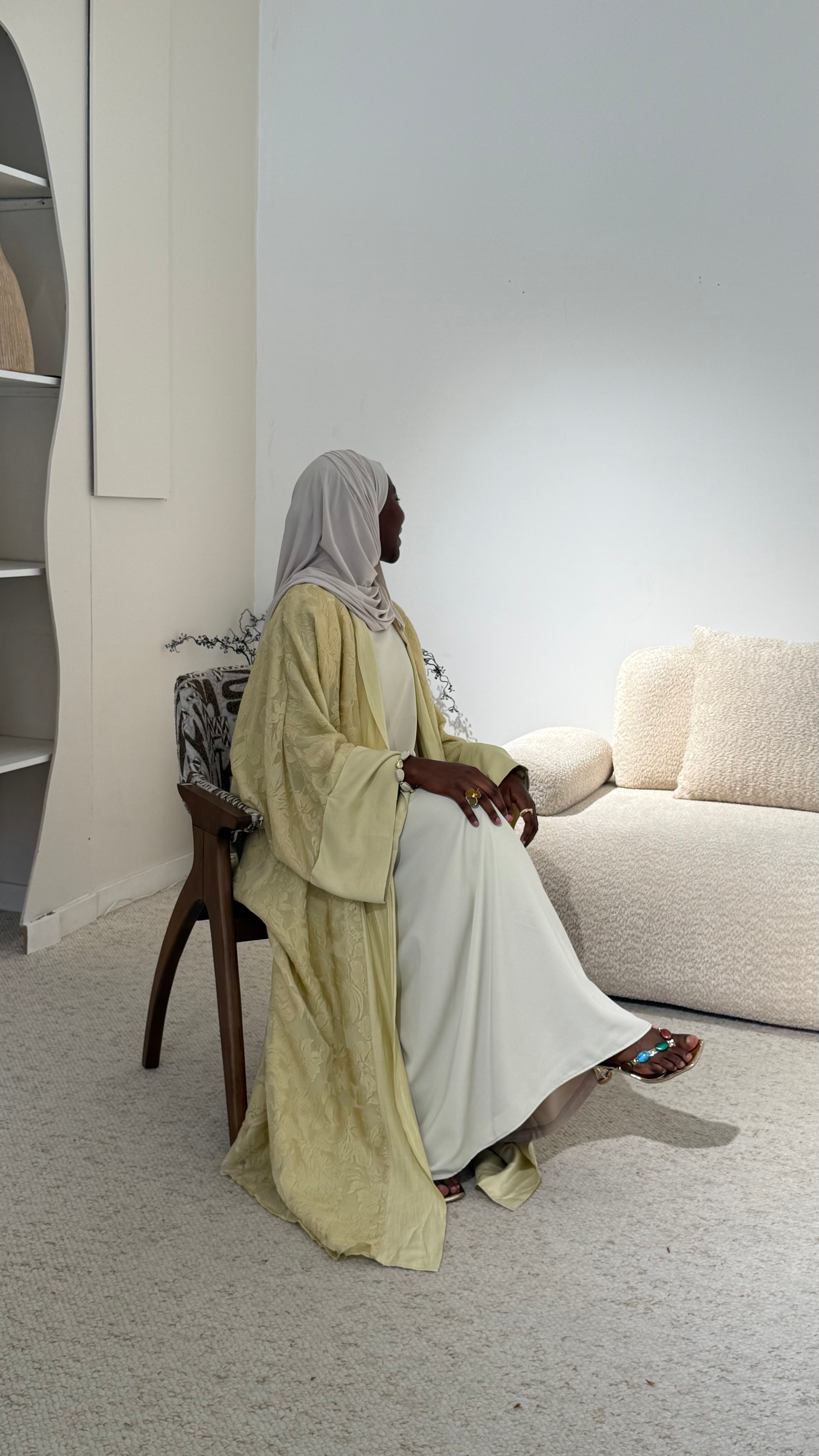 KIMONO KAYLAË WARM OLIVE