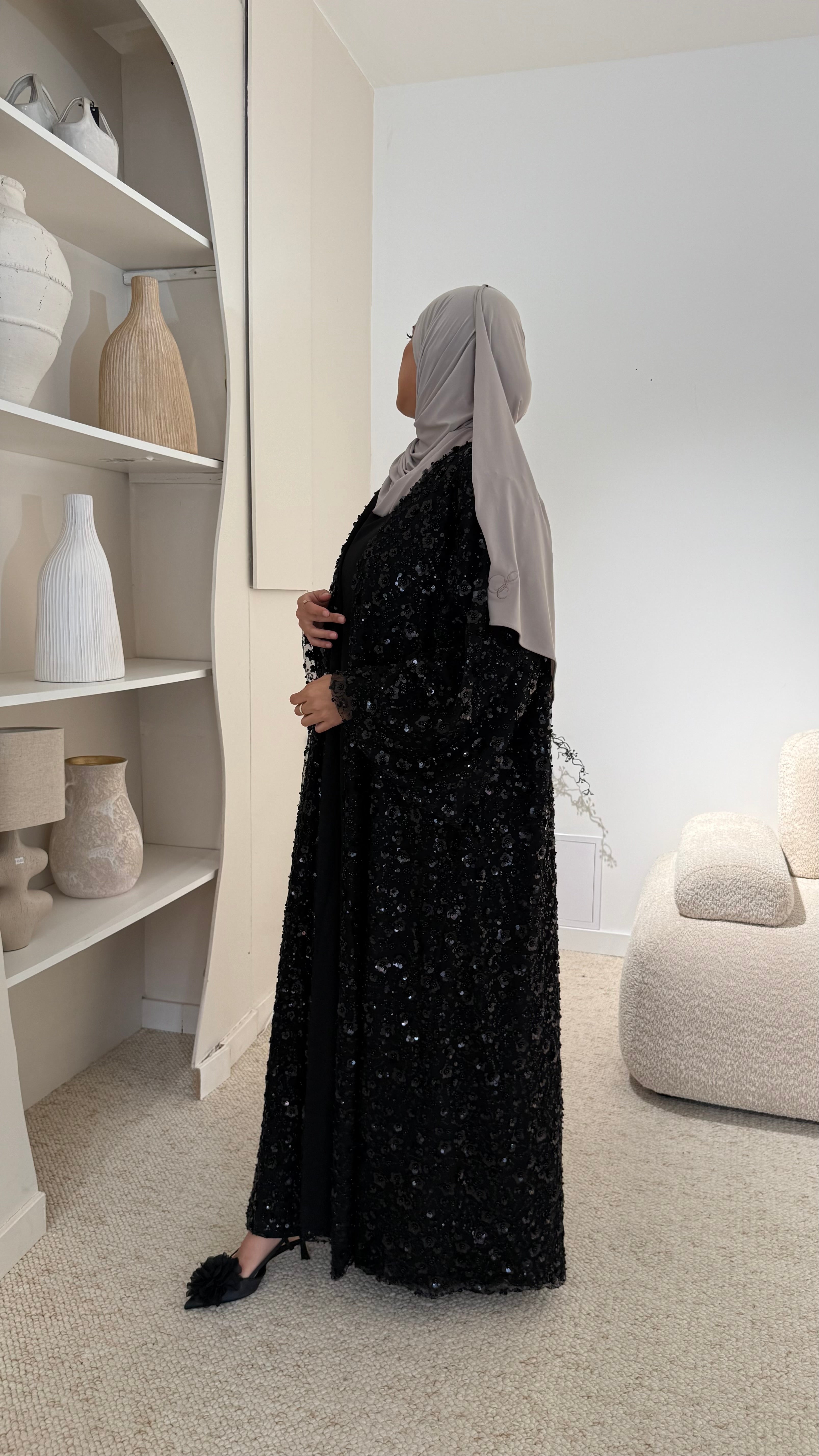 KIMONO LAYALI BLACK