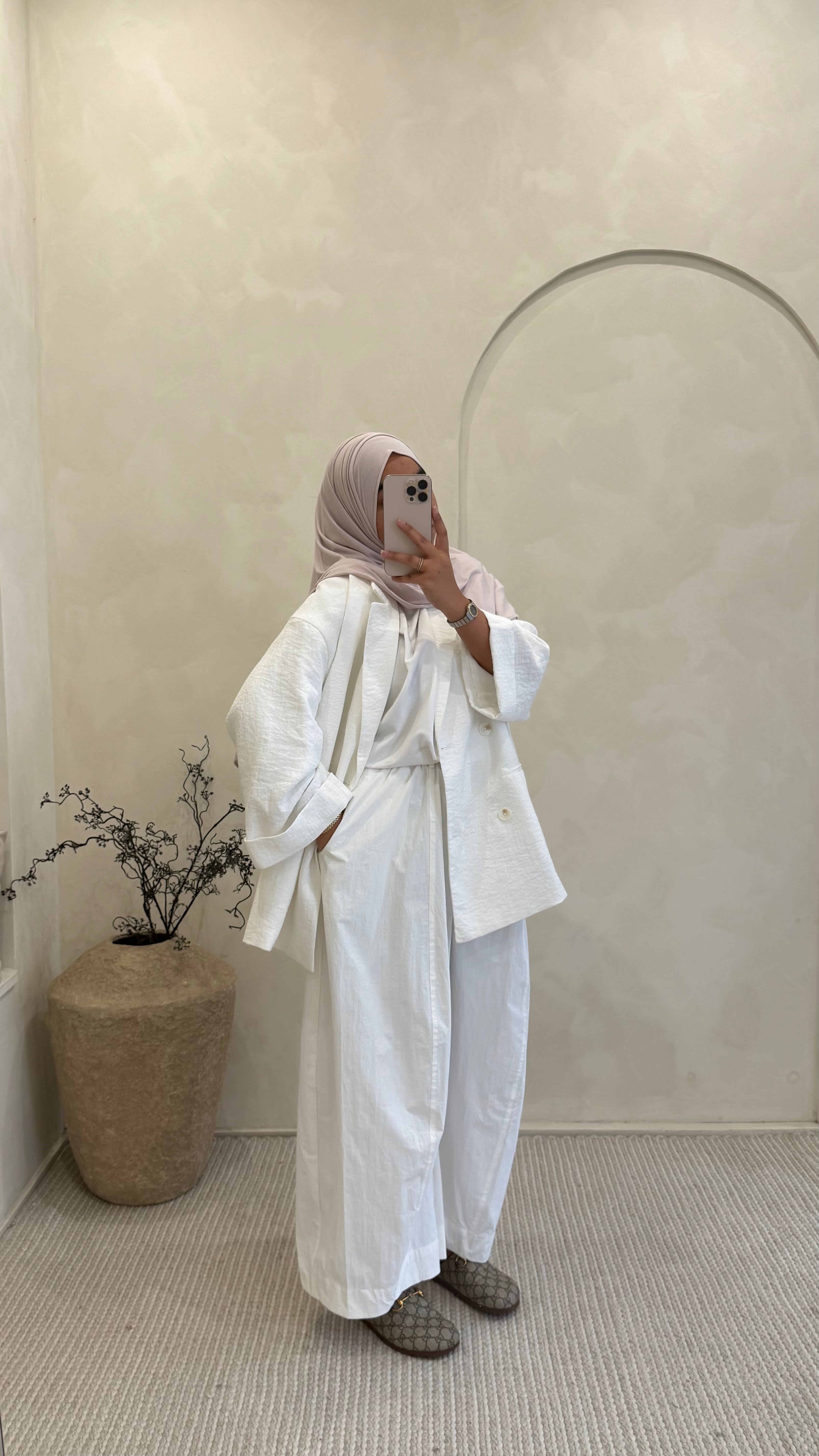 pantalon Vanina blanc