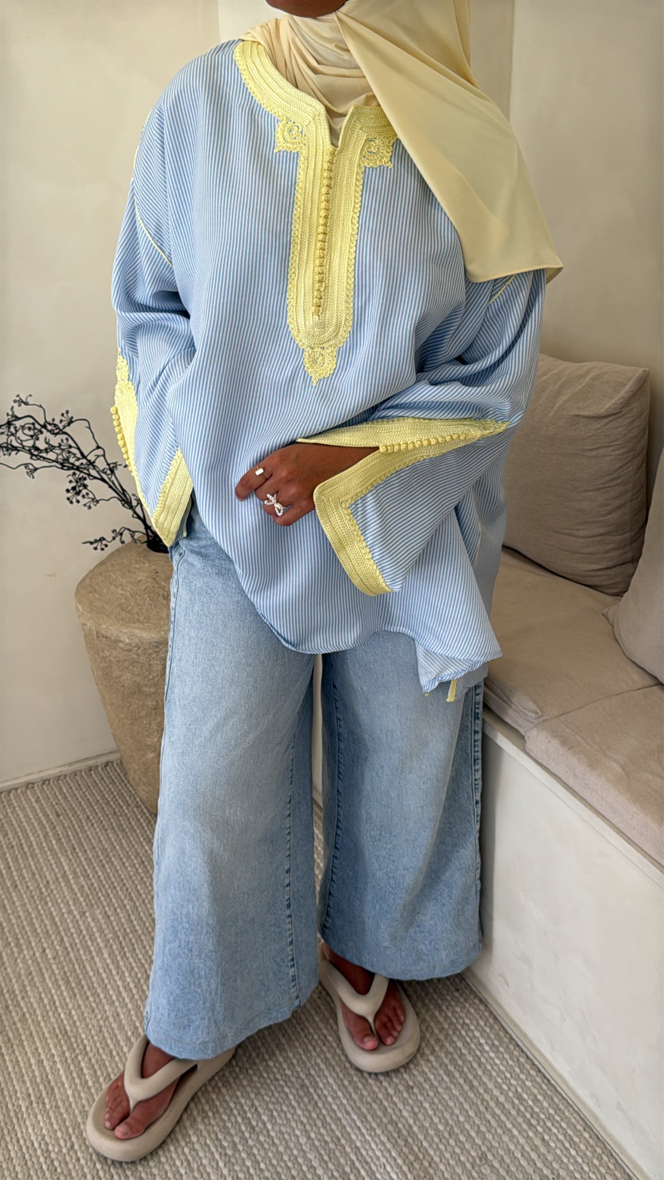 Blouse beldi Laymūn PRÉCOMMANDE