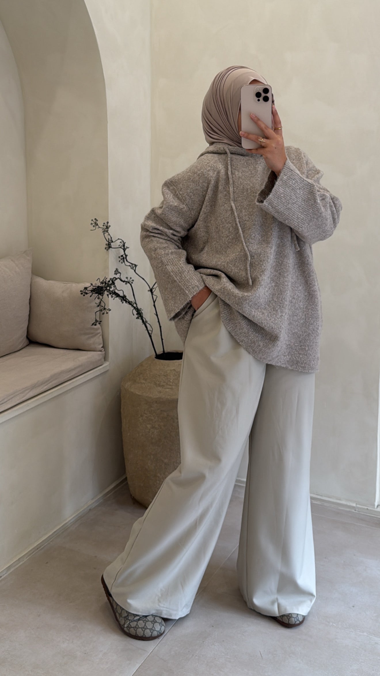 Pantalon Nawara beige