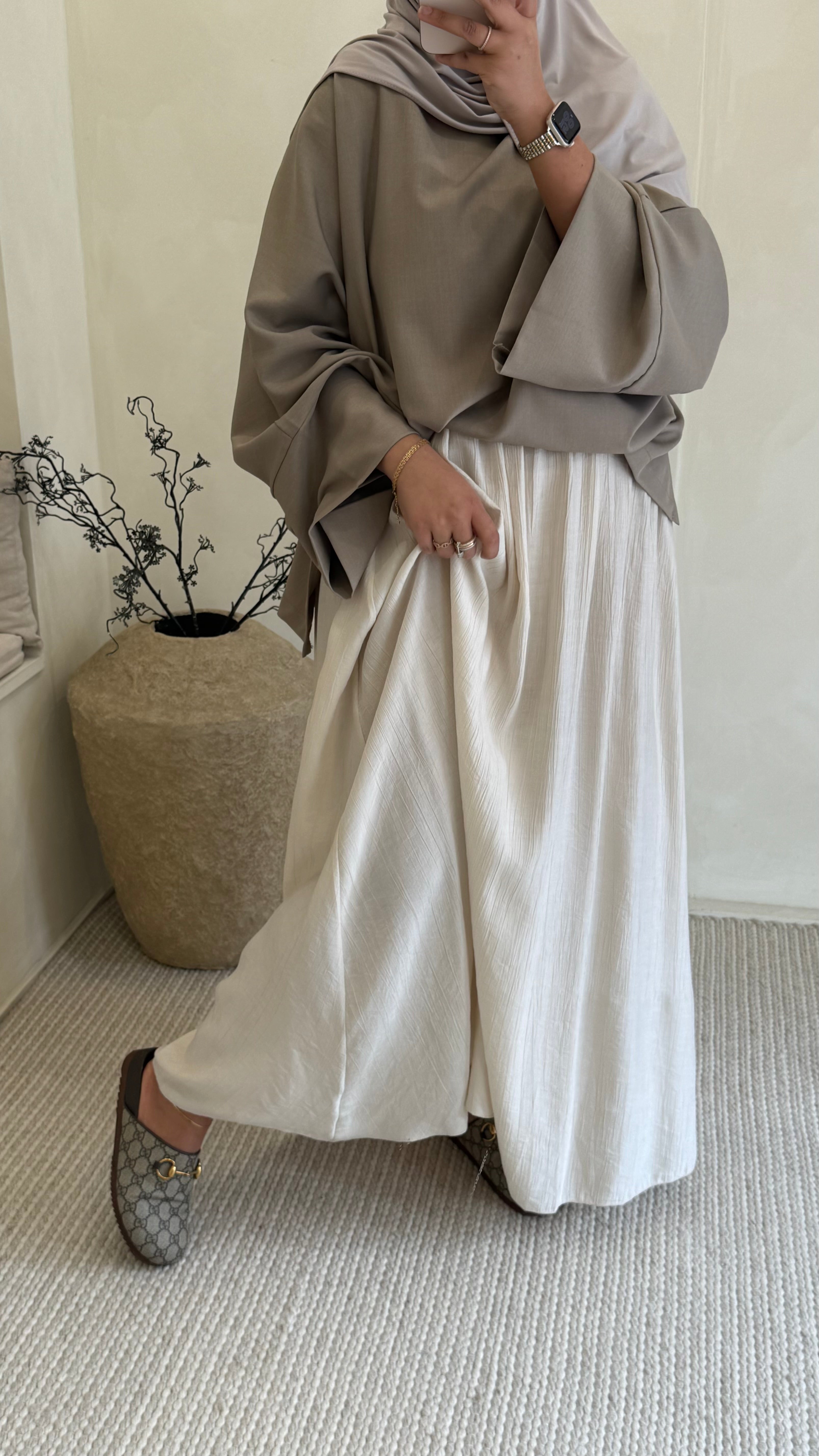 Jupe Kayla beige