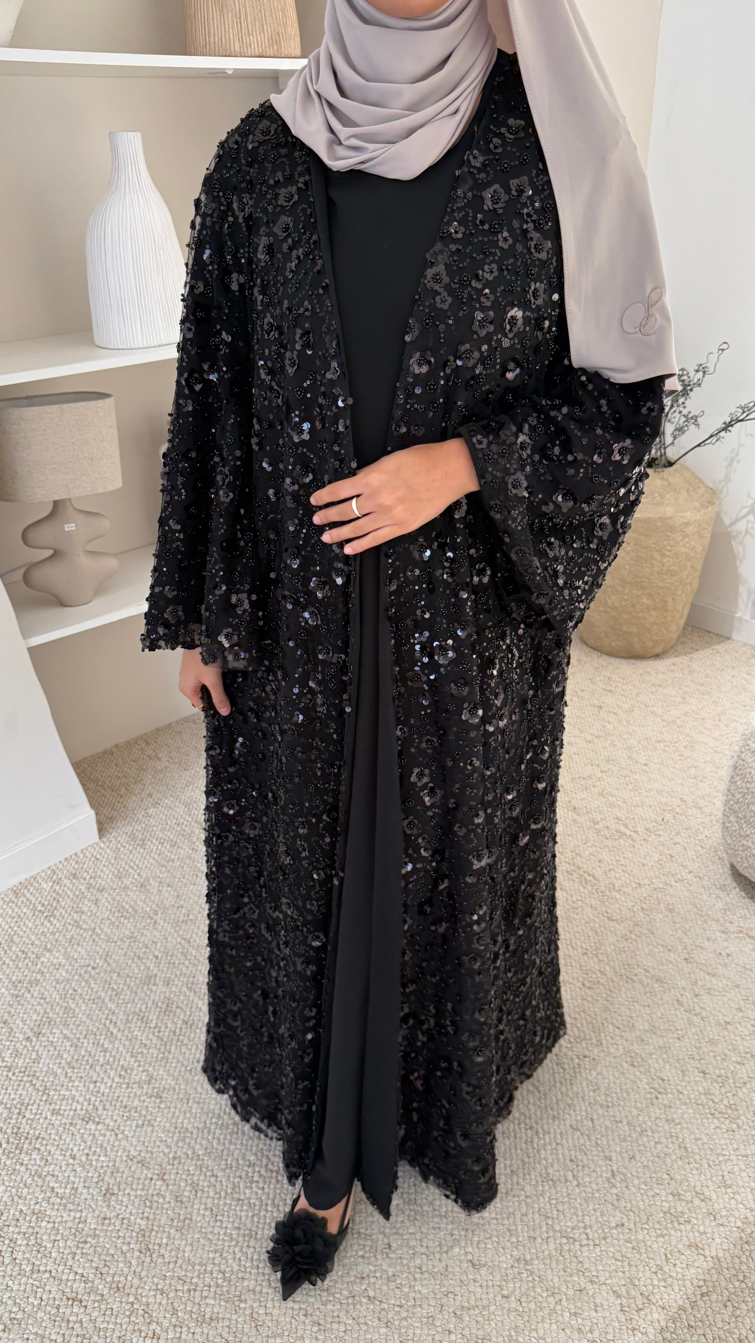KIMONO LAYALI BLACK