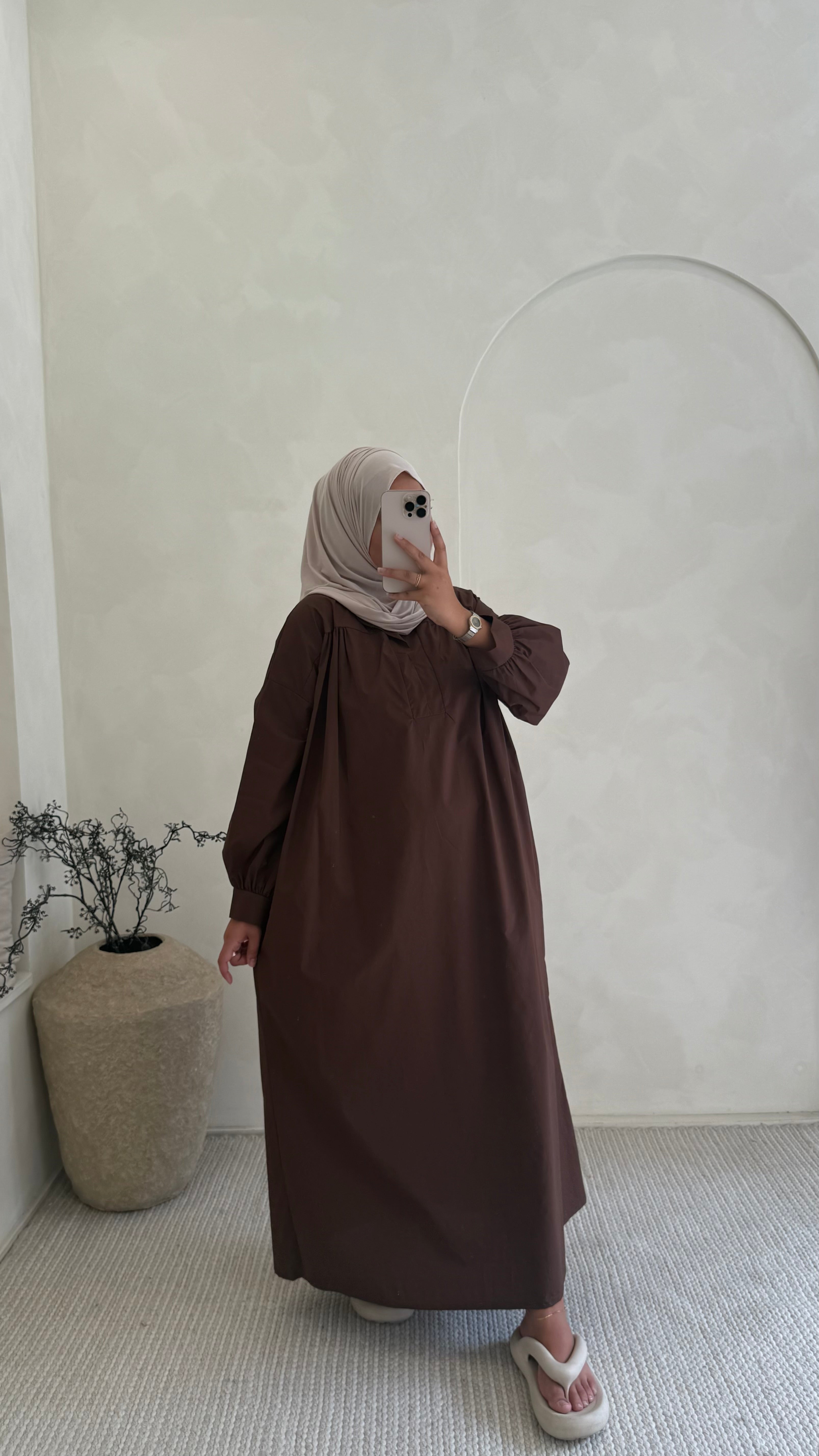Robe kay marron