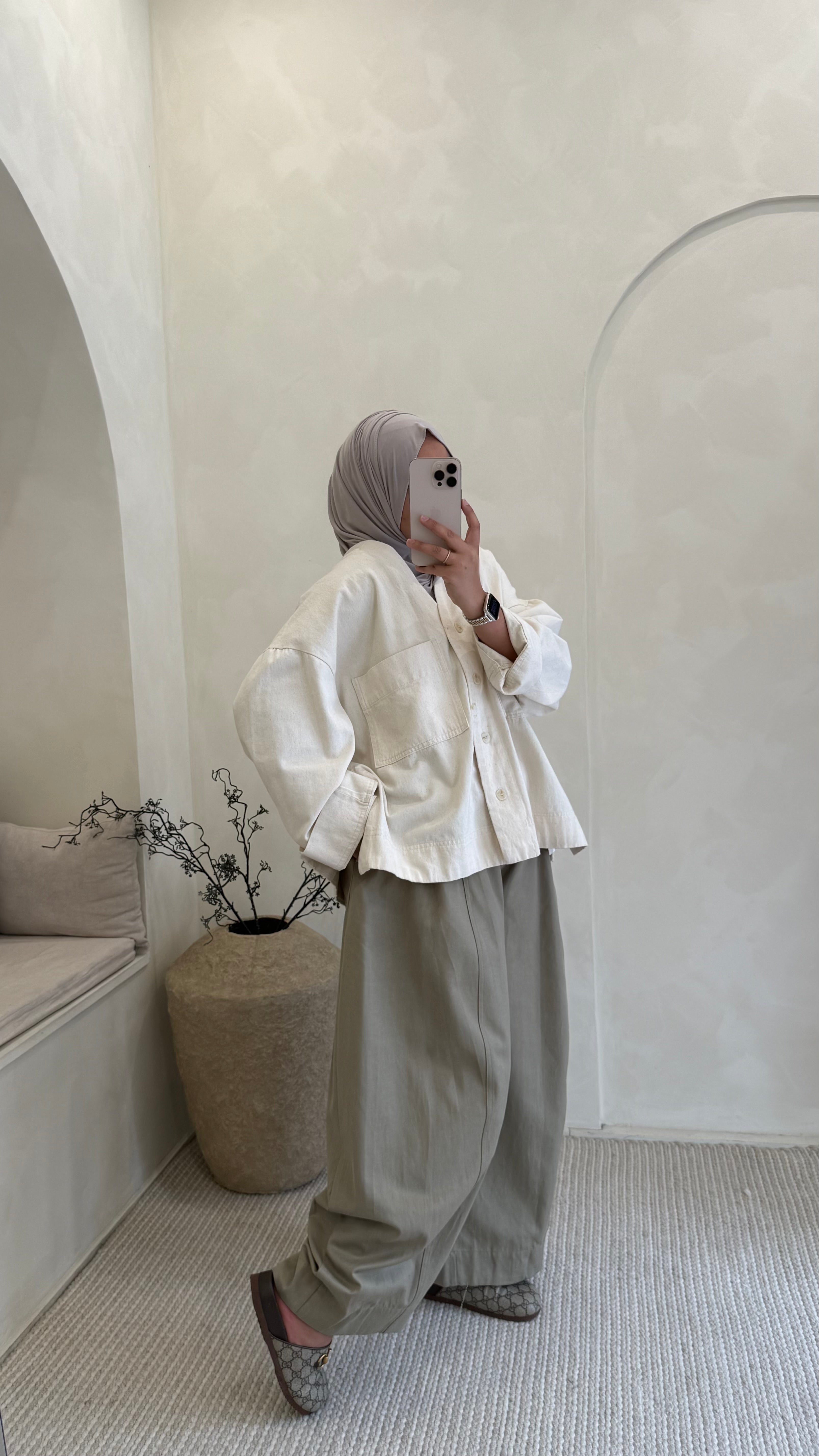 Pantalon Rhode Kaki