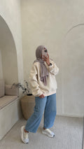 Sweat Oversize Beige