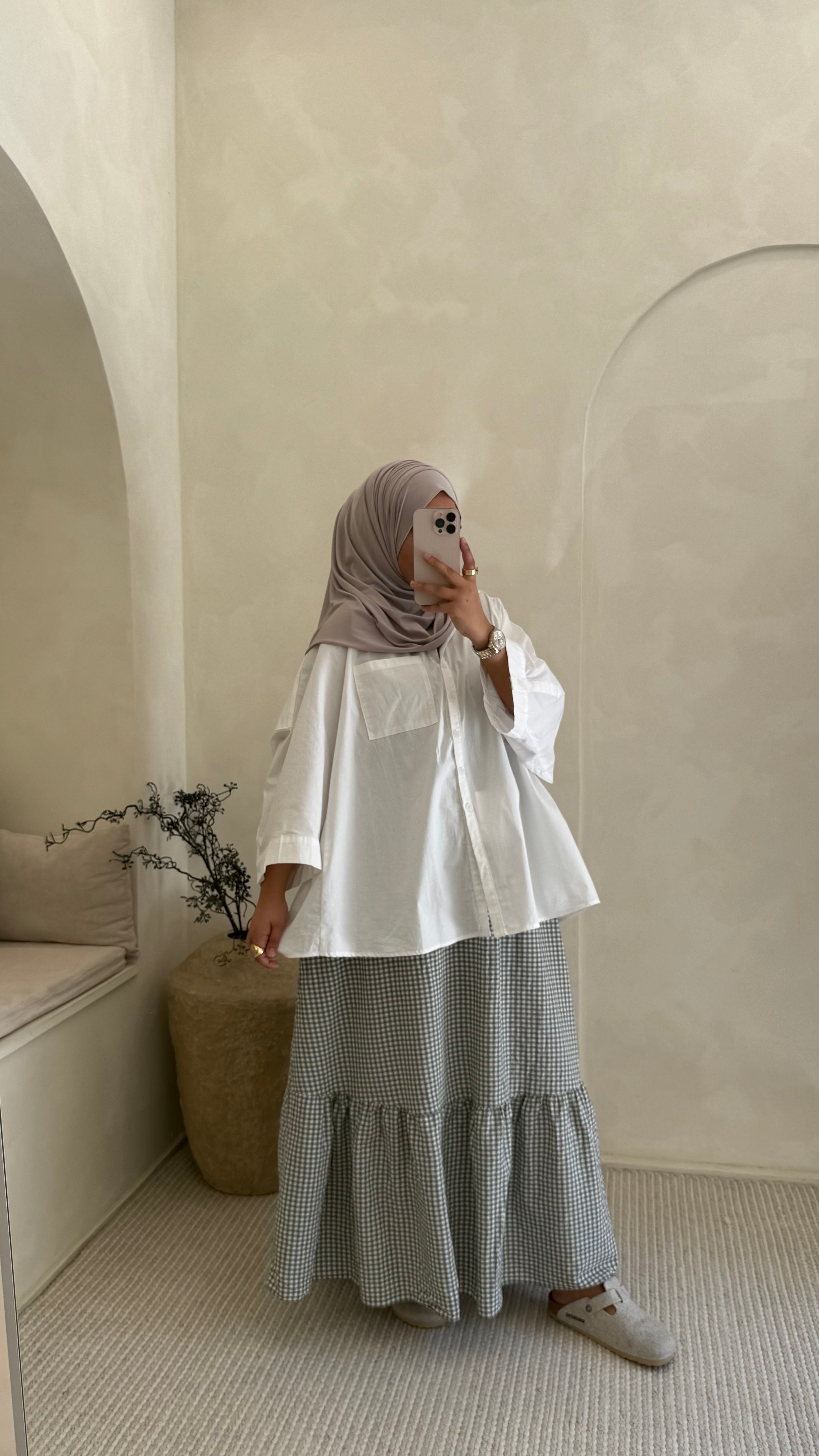 Robe Yma kaki