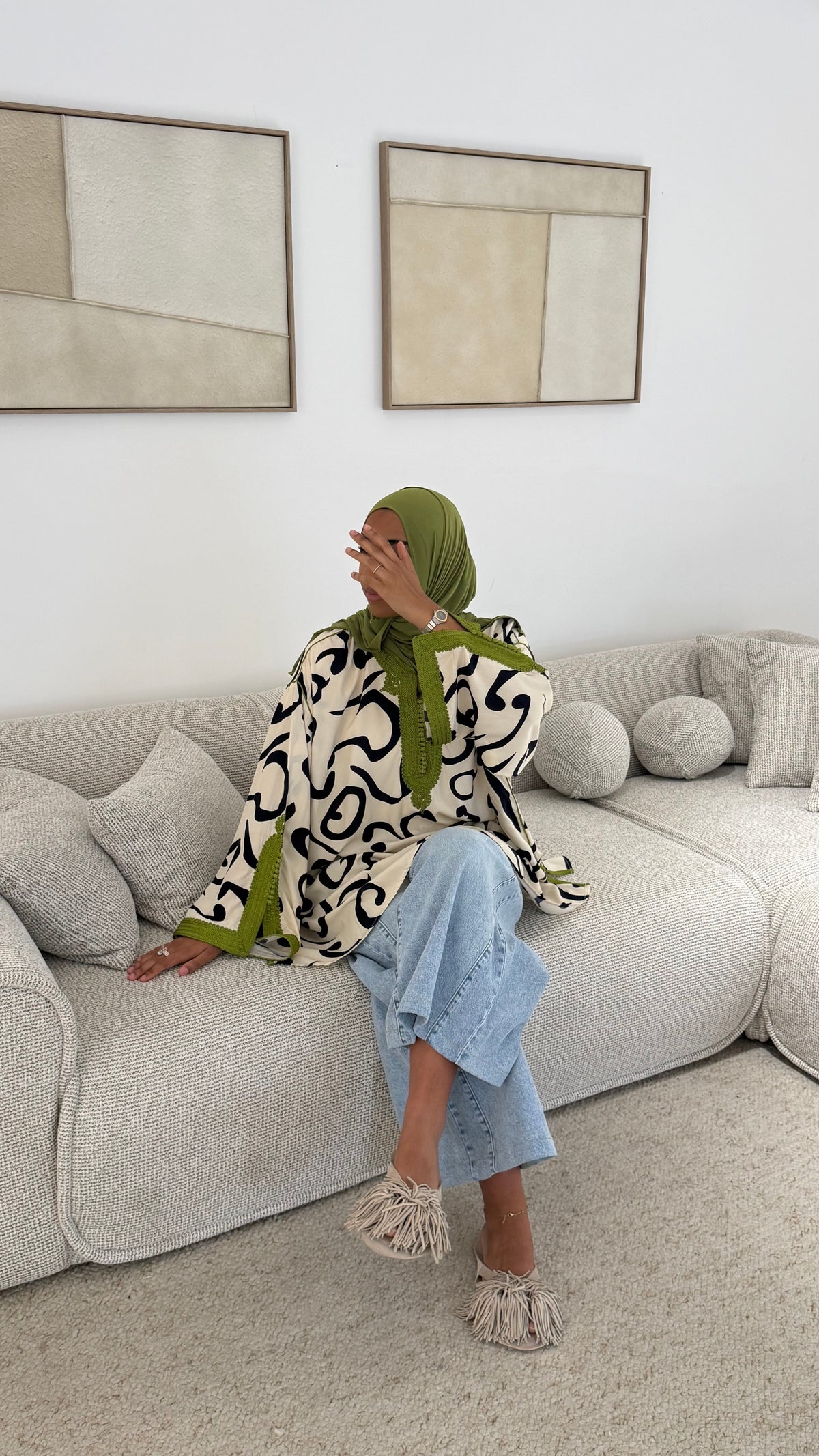 Blouse beldi QALAM RAYHAN